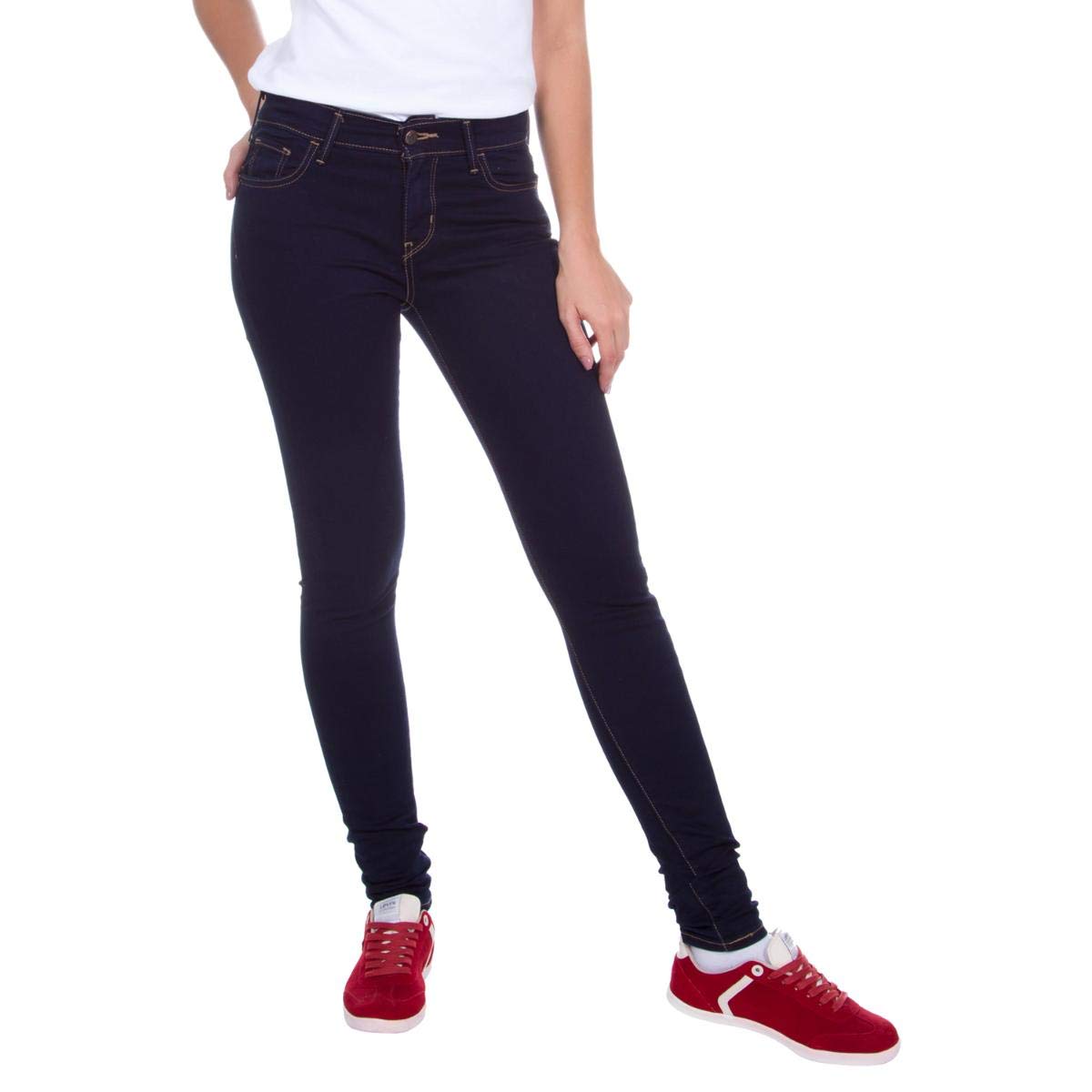 Levi's Women's 710 Super Skinny Jeans - High Waist Stretch Denim Pants for Slim Fit | Perfect for Casual Outfits, Date Nights & Everyday Wear