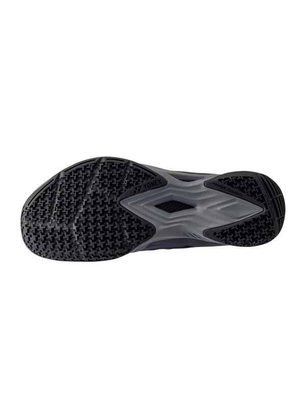 Yonex Aerus Z2 (Wide) Unisex Badminton Shoes - Lightweight & Breathable Court Sneakers for Men & Women - Dark Gray - Perfect for Indoor Badminton, Tennis & Squash Games