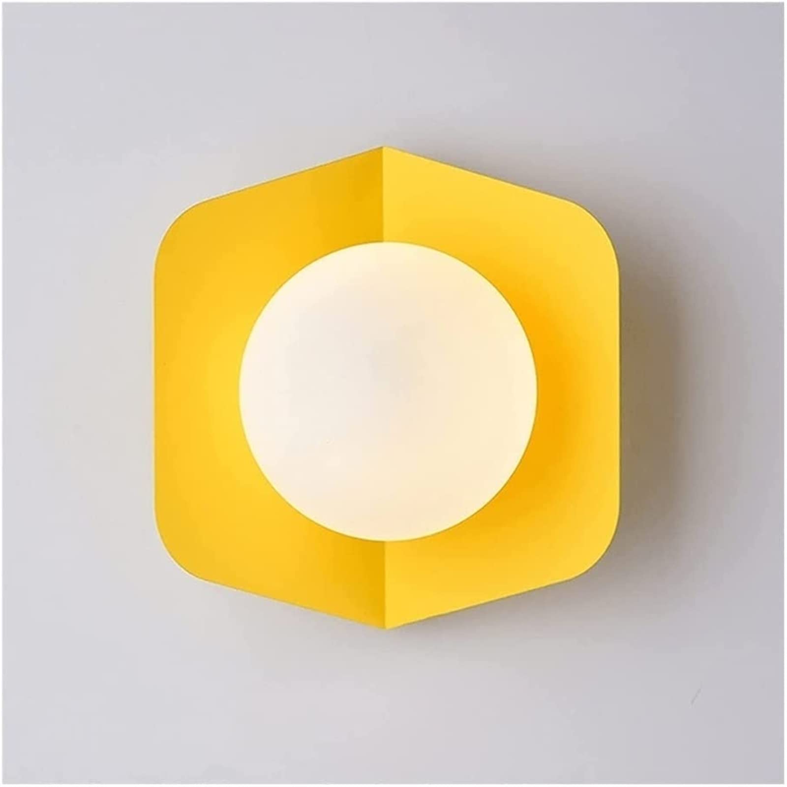 Modern Minimalist Candy Color Wall Lamp - LED Bedside Atmosphere Light, Creative Kids Room Decor Wall Sconce for Bedroom, Living Room, Hallway, Doorway & Restaurant - Soft Ambient Lighting for Cozy Nights & Stylish Home Decor