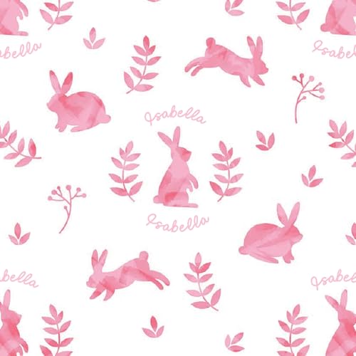 Watercolor Rabbit - Pink