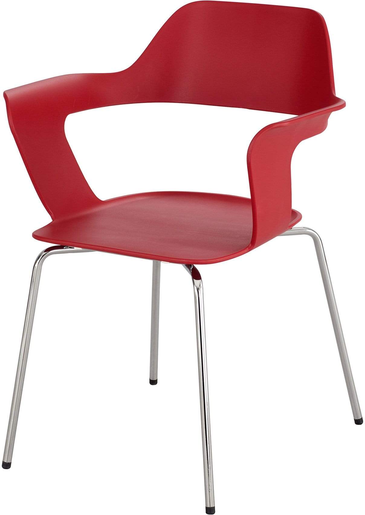 Safco Bandi Shell Stack Chair - Set of 2 Modern Stackable Chairs for Office, Classroom & Events | Durable Plastic Seating Solution [Model 4275] | Perfect for Conference Rooms, Cafeterias & Temporary Seating Arrangements