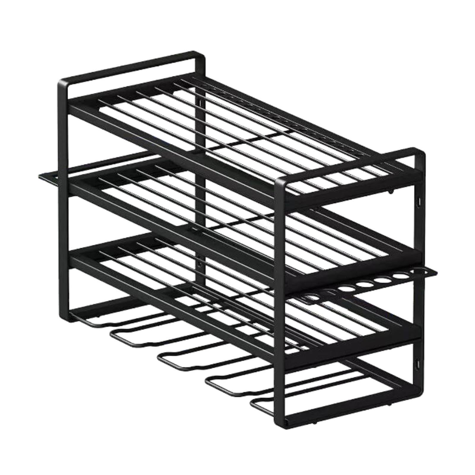 JISADER Heavy Duty Power Tool Storage System - Durable Organizer for Home Garage & Workshop - Perfect for Drills, Saws & DIY Tools Organization