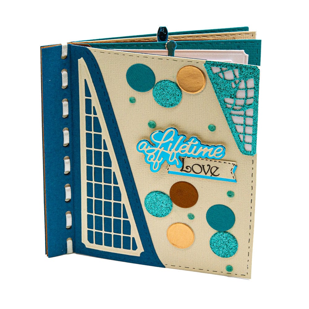 Mini Memory Book Creator Collection - DB125 Scrapbook Kit for Travel & Adventure Memories | Perfect for DIY Scrapbooking, Photo Albums & Gift Giving
