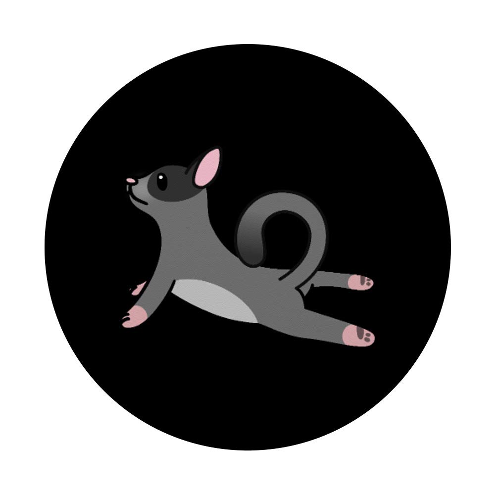 Funny Sugar Glider Yoga Pose PopSockets Grip - Phone & Tablet Stand for Pet Lovers | Perfect for Yoga Enthusiasts & Animal Fans