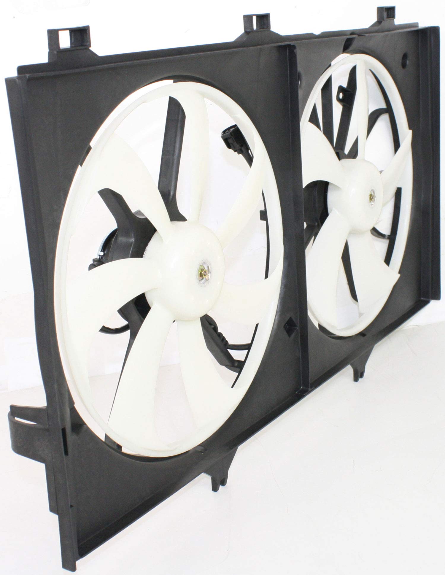 Go-Parts Radiator Fan Assembly Compatible with 2007-2011 Toyota Camry, 2005-2012 Avalon, 2009-2016 Venza (3.5L Engine, Non-Tow Package) - Direct Replacement for OEM Cooling System - Perfect for Daily Commute & Road Trips