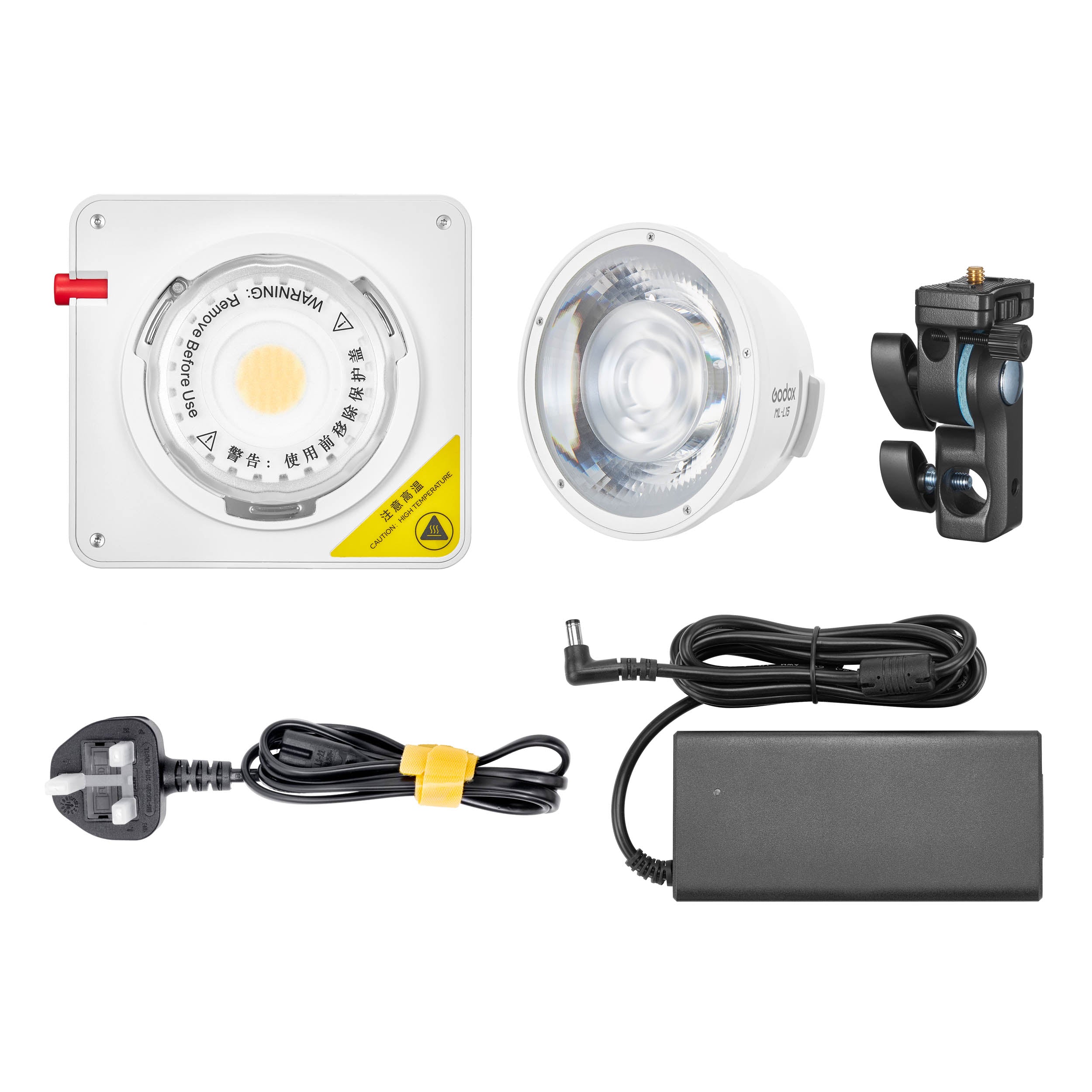 ML100Bi Compact & Portable LED Video Light with Adjustable Lens - Perfect for YouTube, Vlogging, Photography & Studio Lighting