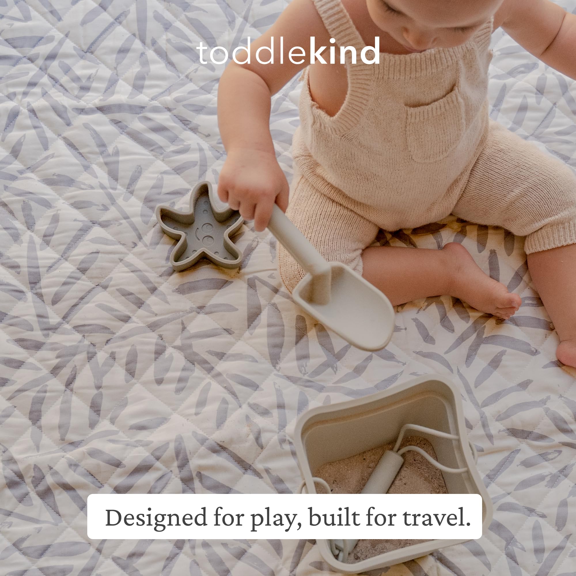 **Toddlekind Organic Cotton Baby Play Mat 47