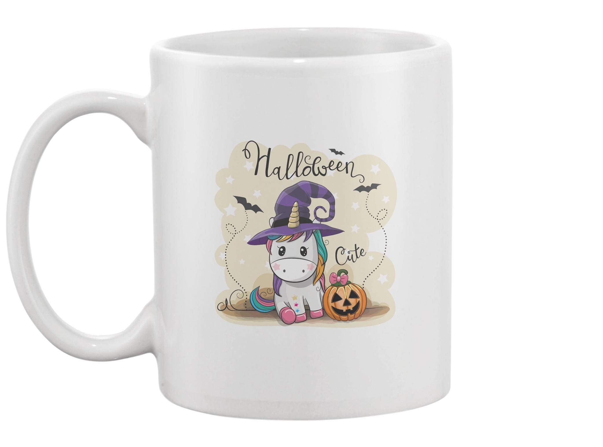 Halloween Coffee Mug - Cute Ghost Design Ceramic Cup for Pumpkin Spice Latte & Hot Cocoa - Perfect for Halloween Party Decor & Cozy Fall Mornings
