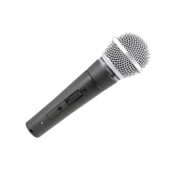 Shure SM58S Dynamic Vocal Microphone - Professional Cardioid Mic for Live Performances, Studio Recording & Podcasting - Durable Metal Construction with Enhanced Sound Clarity