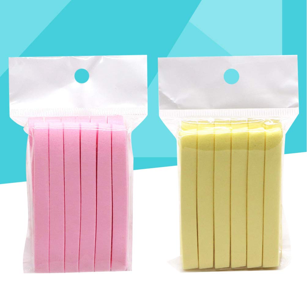 Premium Makeup Sponges 24-Pack - Soft Blending & Exfoliating Beauty Sponge for Flawless Foundation & Concealer Application | Natural Latex-Free Bath & Face Sponge for Makeup Removal & Skincare Routine