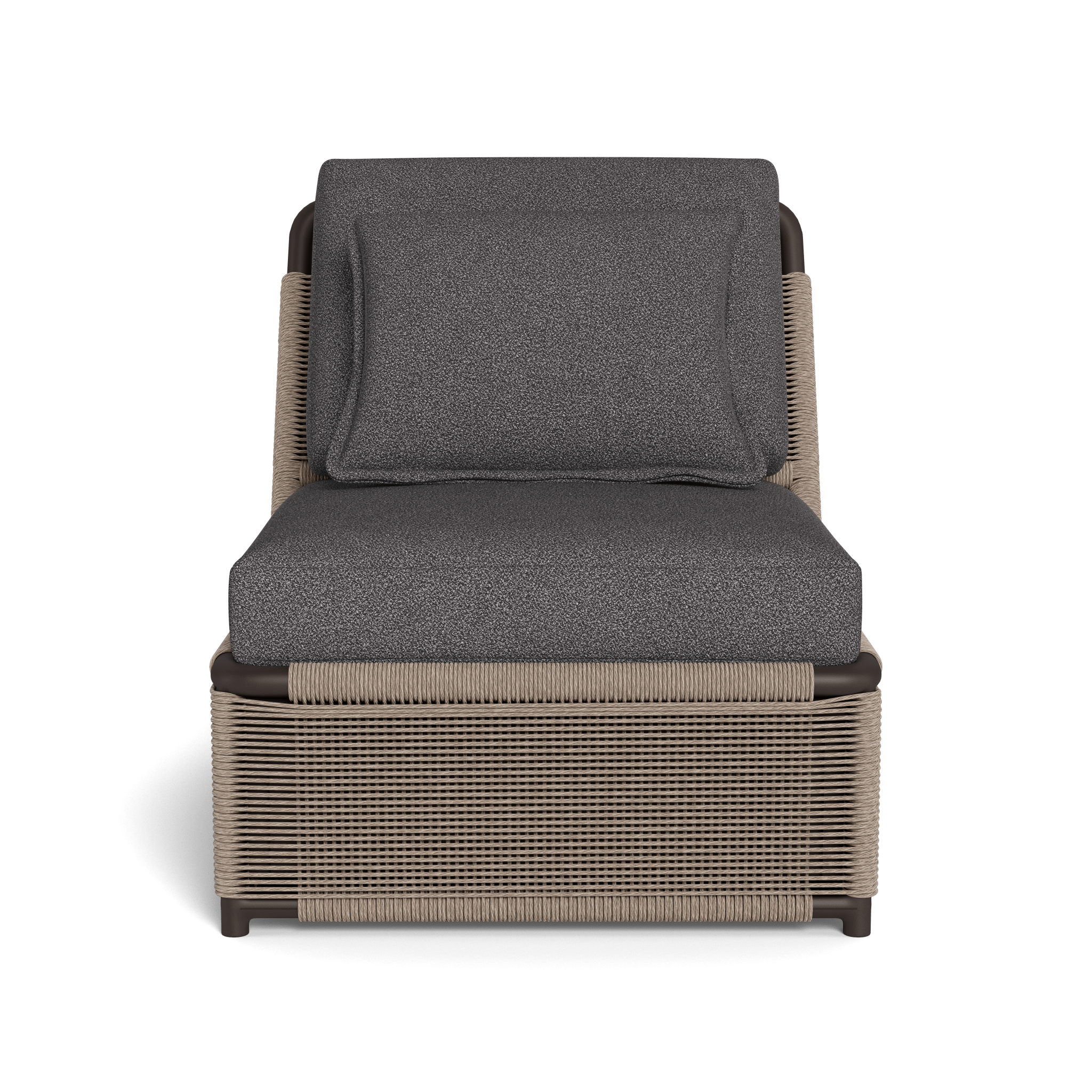 Comfortable Formentera Easy Chair - Modern Lounge Chair for Living Room, Bedroom, or Patio - Soft Fabric Upholstery with Sturdy Wooden Legs - Perfect for Relaxing, Reading, or Napping