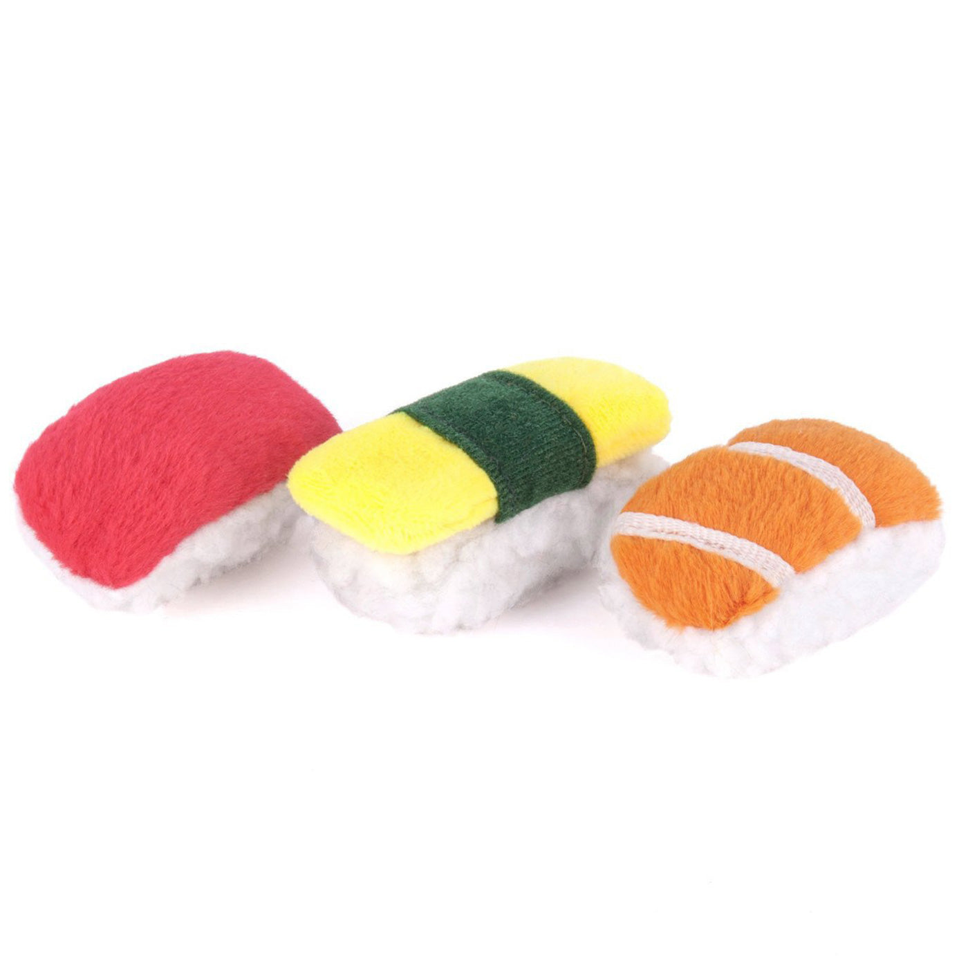 P.L.A.Y Sushi Cat Toys (3 Pack) - Fun Interactive Catnip Toys for Indoor Cats - Perfect for Playtime, Training & Stress Relief
