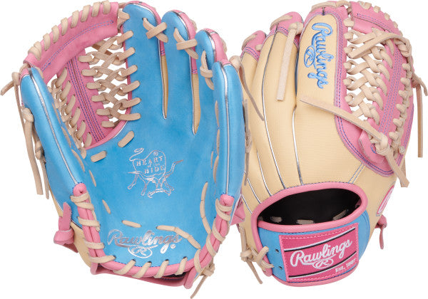 Rawlings Gold Glove Club March 2025 Heart of the Hide 11.75'' Baseball Glove - PROR205 4CBSS - Premium Leather for Catchers & Infielders - Perfect for MLB Training & Youth Games