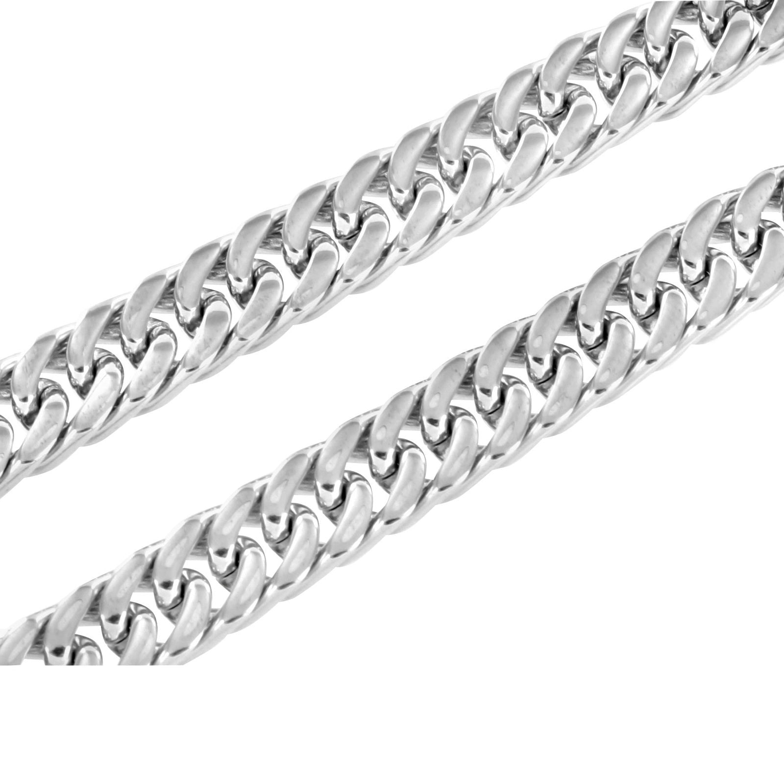 Miami Cuban Chain Necklace for Men & Women - 6MM Stainless Steel Elegant Jewelry - Perfect for Gifts, Parties, and Everyday Wear