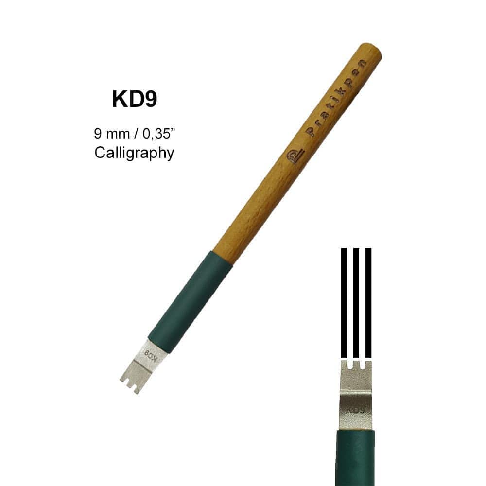 Professional Calligraphy Pen Set with 8 T-Pattern Nibs - Hand Lettering & Art Supplies - Premium Ink Pens with Leather Holder - Perfect for Wedding Invitations, Bullet Journals & DIY Crafts