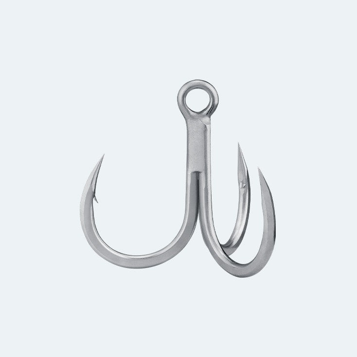 BKK GT Rex Treble Fishing Hooks - Sharp High Carbon Steel Hooks for Bass, Trout, and Saltwater Fishing - Perfect for Freshwater and Saltwater Anglers