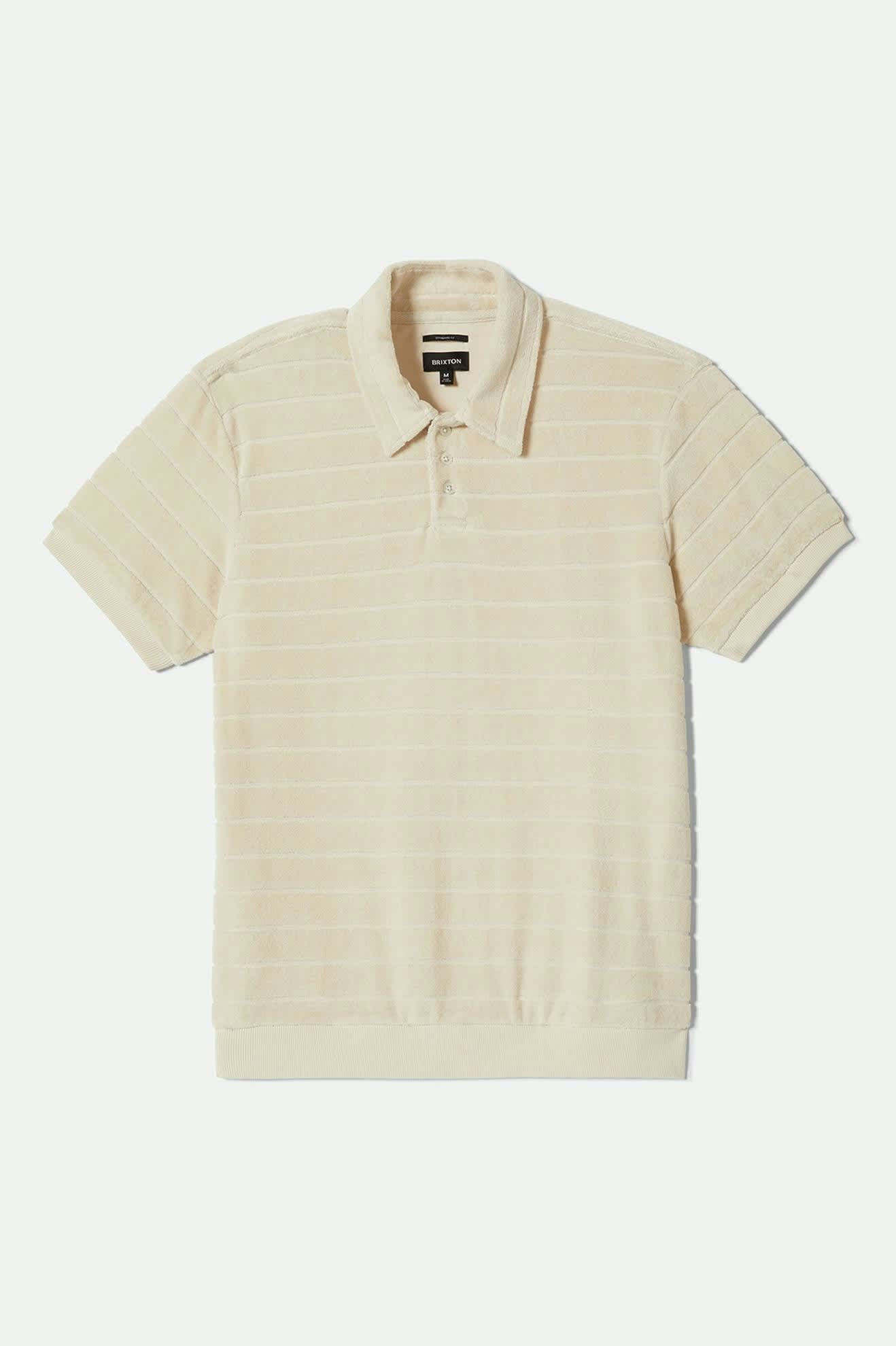Men's Weekend Terry Cloth Short Sleeve Polo Shirt - Breathable Cotton Casual Top for Summer | Perfect for Golf, Beach Outings & Weekend Relaxation
