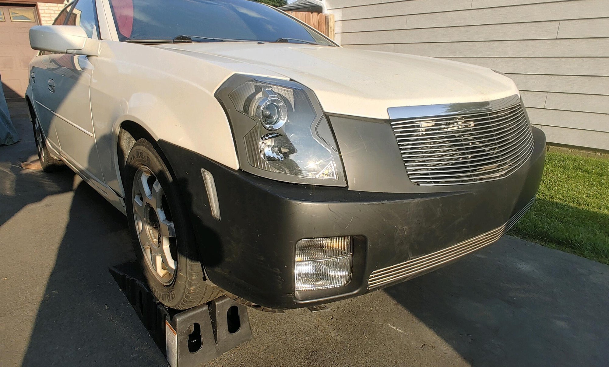 Amber LED Side Marker Lights & Turn Signal Lamps for 2003-2007 Cadillac CTS - Clear Lens, Durable Replacement Bulbs for Enhanced Visibility & Safety (Perfect for Night Driving & Custom Car Mods)