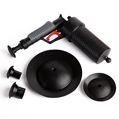 TOPINCN Drain Blaster - High Pressure Air Powered Drain Opener Tool for Clogged Toilet, Bathtub & Sink Pipes - Perfect for Home Plumbing Maintenance & Emergency Clog Removal
