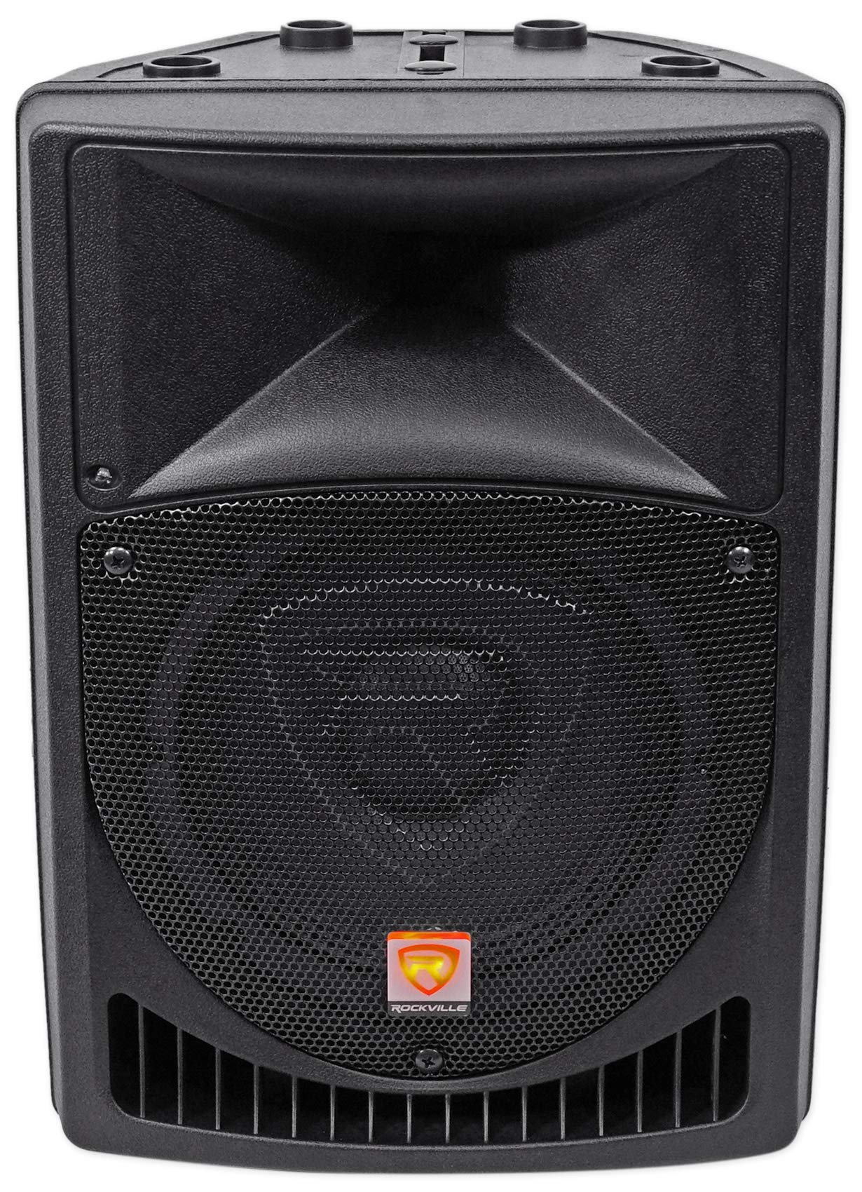 Rockville RPG8 8-Inch 800 Watt Powered DJ PA Speakers with Carrying Bags – Perfect for Live Music, Parties, and Professional Sound Events