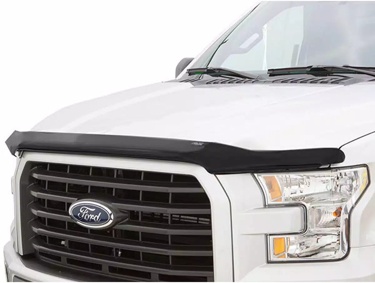 AVS Bugflector Medium Profile Hood Shield (Smoke) for Dodge Dakota 1997-2004 | Durable Hood Protector | Perfect for Off-Roading & Highway Driving