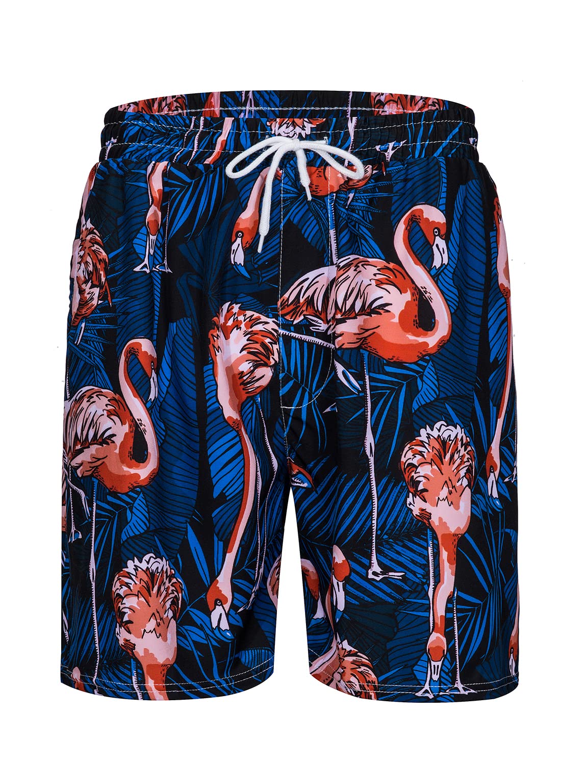 TUNEVUSE Men's Hawaiian Shirts and Shorts Set - 2 Piece Tropical Beach Outfit with Floral Print & Bucket Hat | Summer Vacation, Pool Party, Luau, Cruise Wear