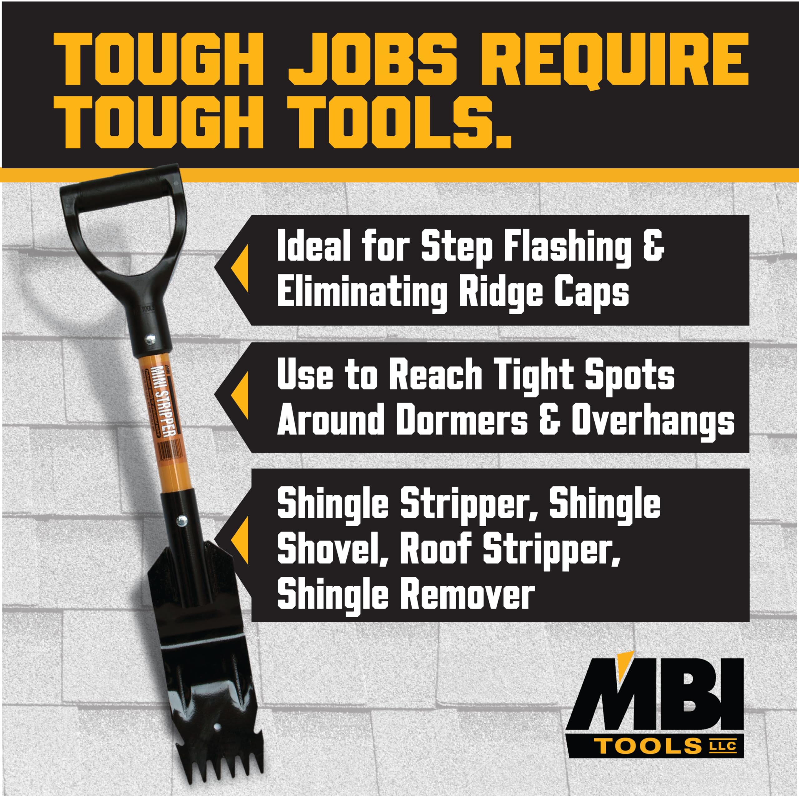 MBI Tools Mini Stripper (4 Pack) - Compact Wire Stripping Tool for DIY Electrical Projects, Home Repairs & Professional Use