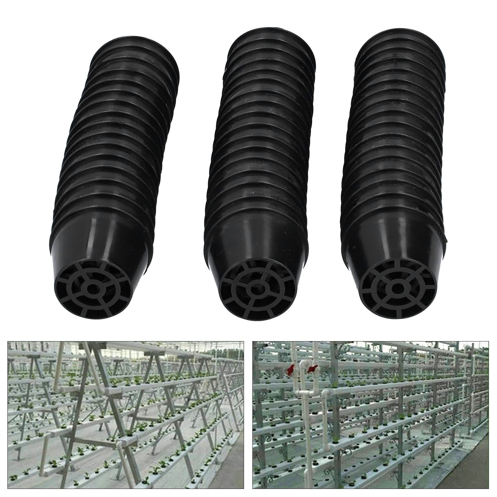 Hydroponic Plant Growing Basket - 2.13x1.46x1.38in Mesh Pot for Soilless Cultivation | Perfect for Hydroponics, Aquaponics & Indoor Herb Gardens