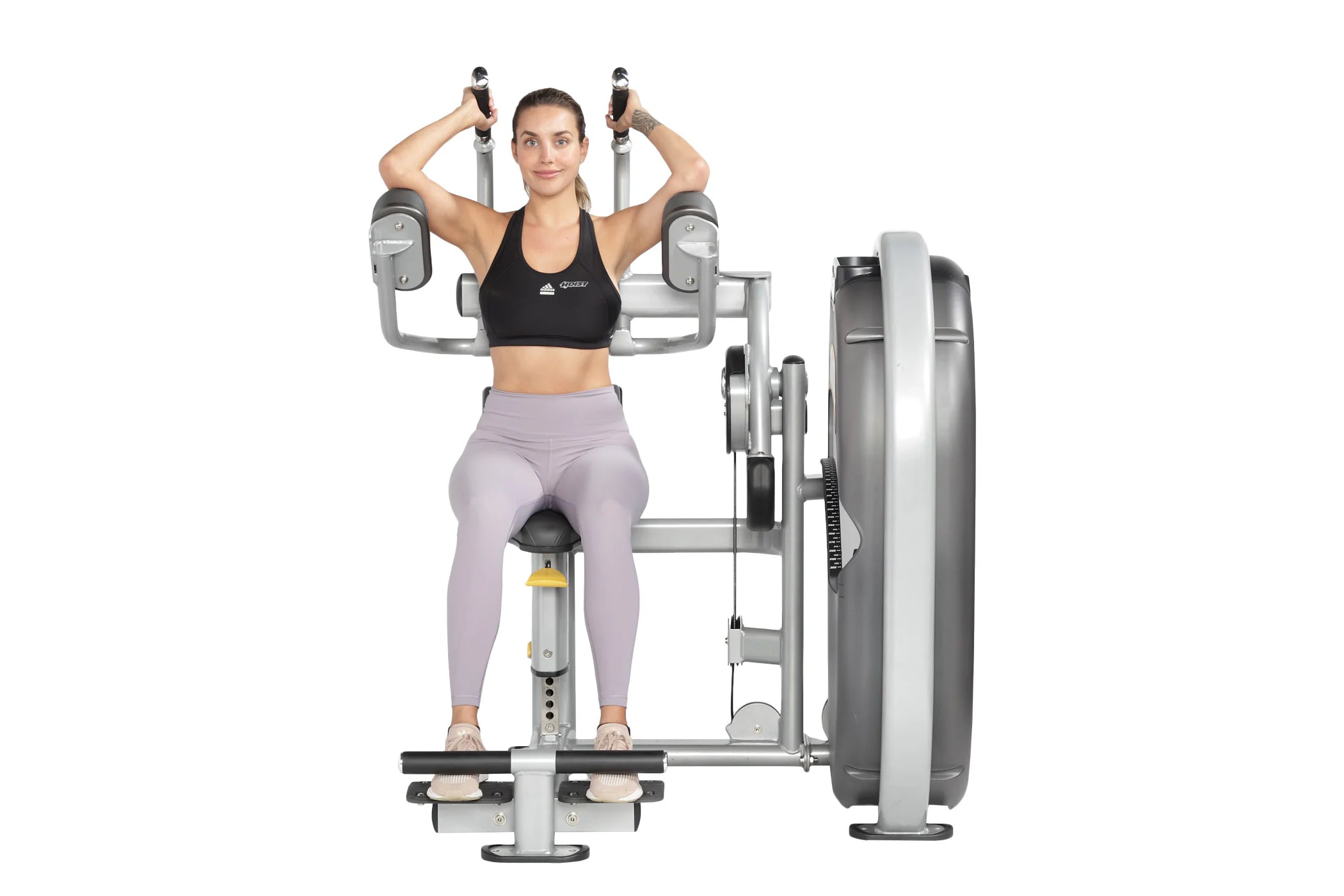 Hoist Club Line Abdominals Machine (CL 3601) - Professional Ab Workout Equipment for Home & Gym - Perfect for Core Strength Training and Fitness Enthusiasts