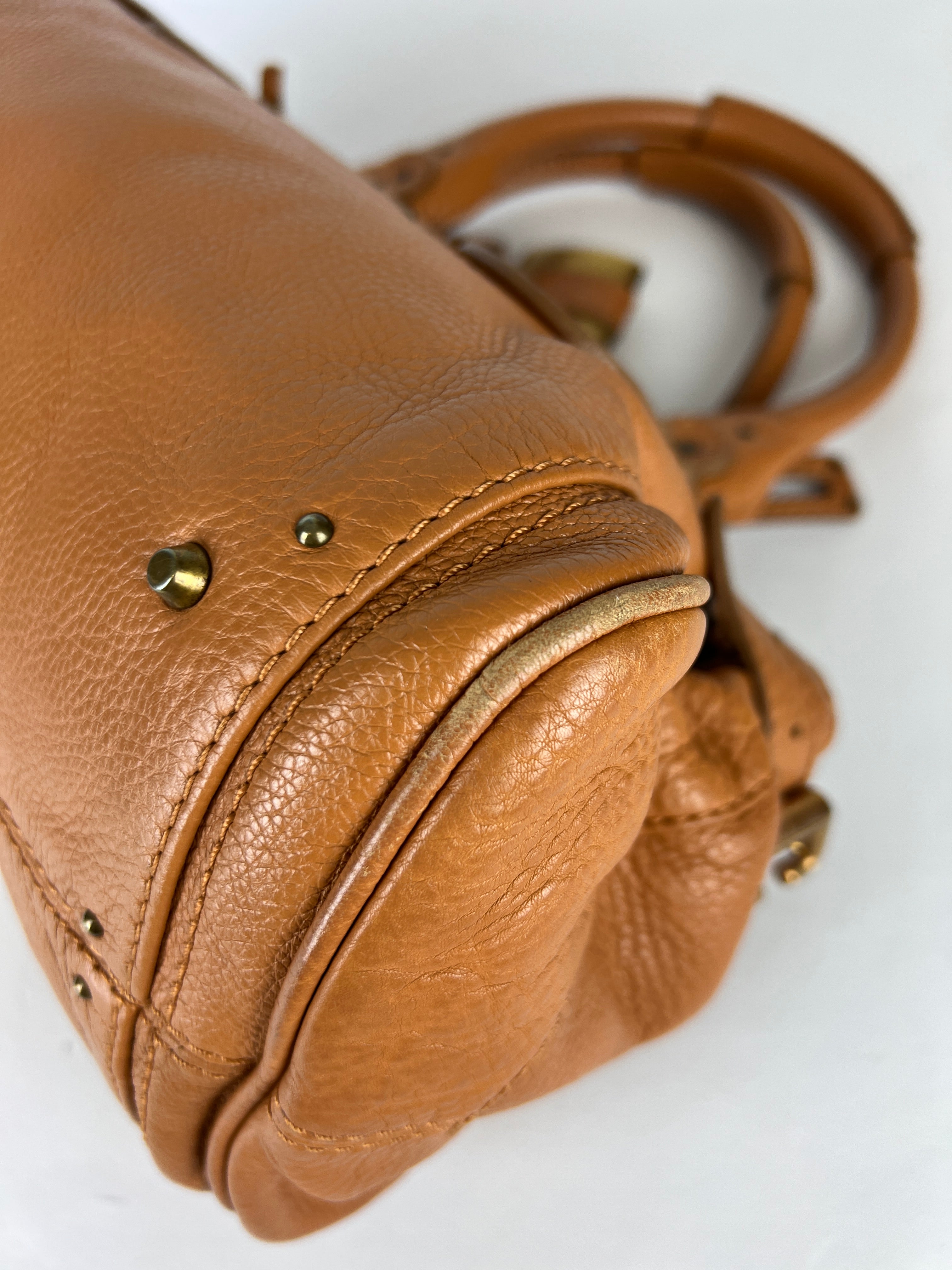 Chloé Shoulder Bag in Biscuit Brown - Paddington Style Crossbody Purse for Women | Perfect for Work, Travel & Everyday Use