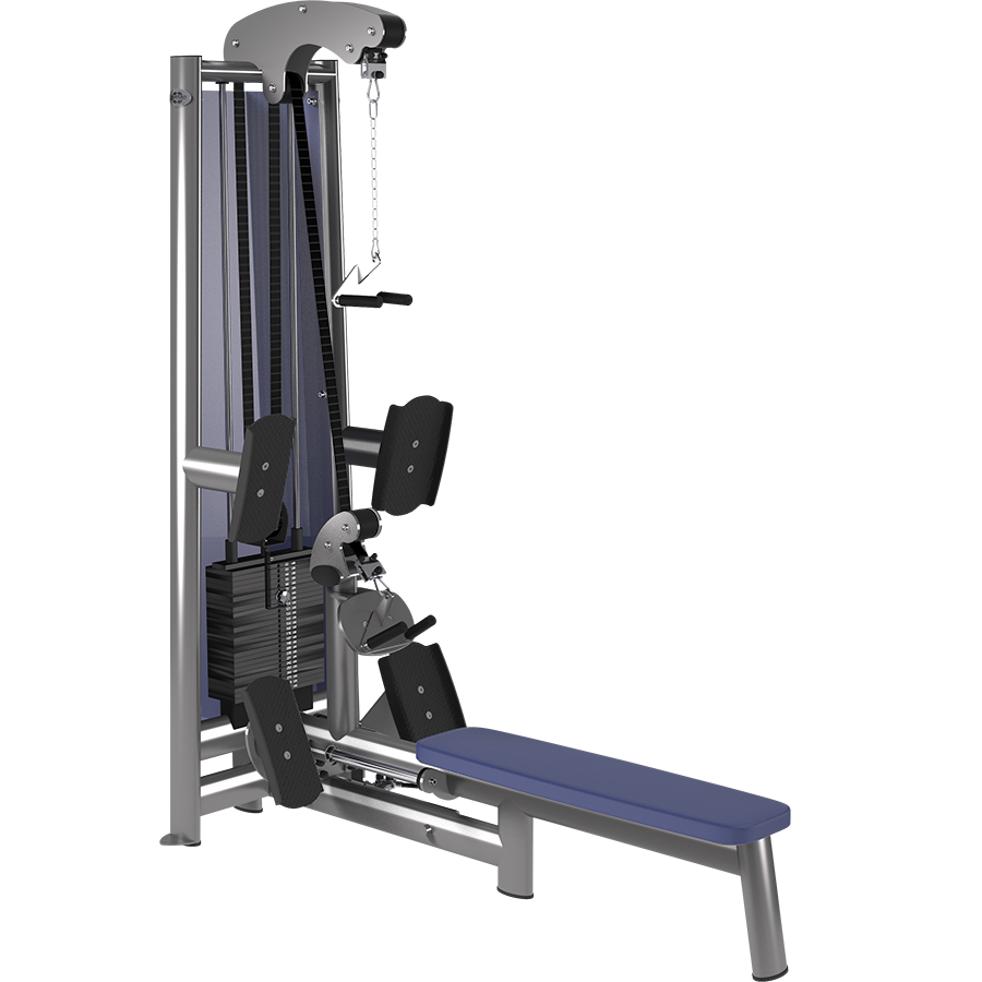 Gym80 Sygnum 4900 Adjustable Incline Row Machine - Strength Training Equipment for Home & Commercial Gyms - Perfect for Back, Shoulder, and Arm Workouts