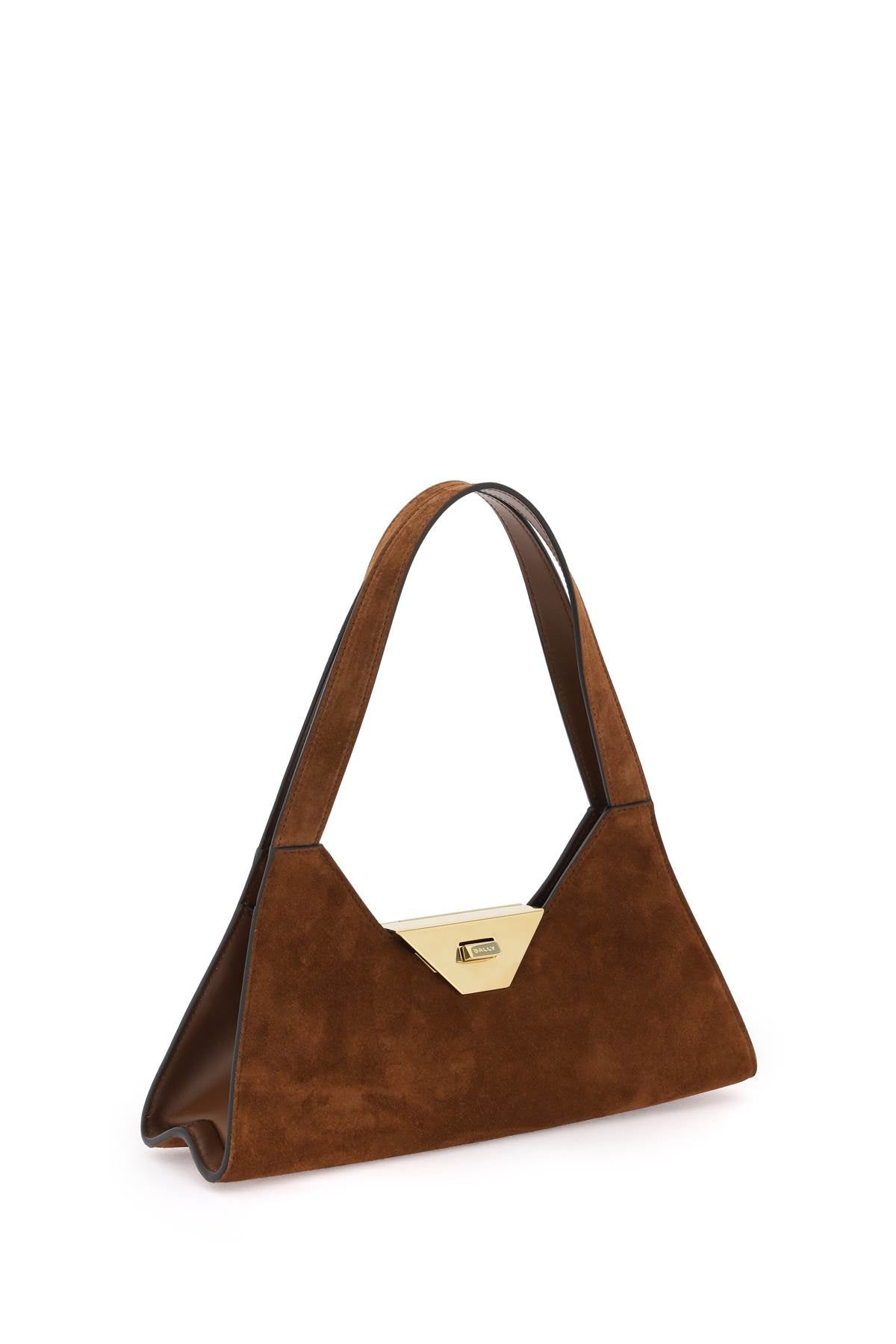 Bally Suede Trilliant Shoulder Bag for Women - Stylish Crossbody Purse with Adjustable Strap, Perfect for Work, Travel & Everyday Use