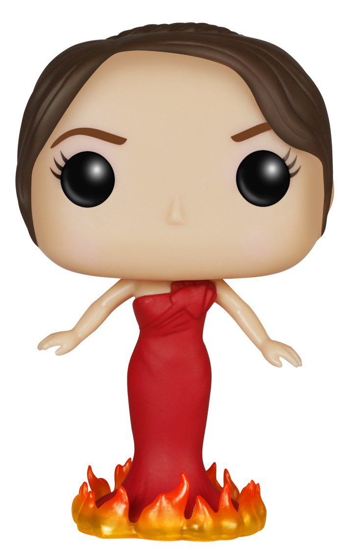 Funko POP Movies: The Hunger Games - Katniss The Girl on Fire Action Figure - Collectible Gift for Fans & Home Decor