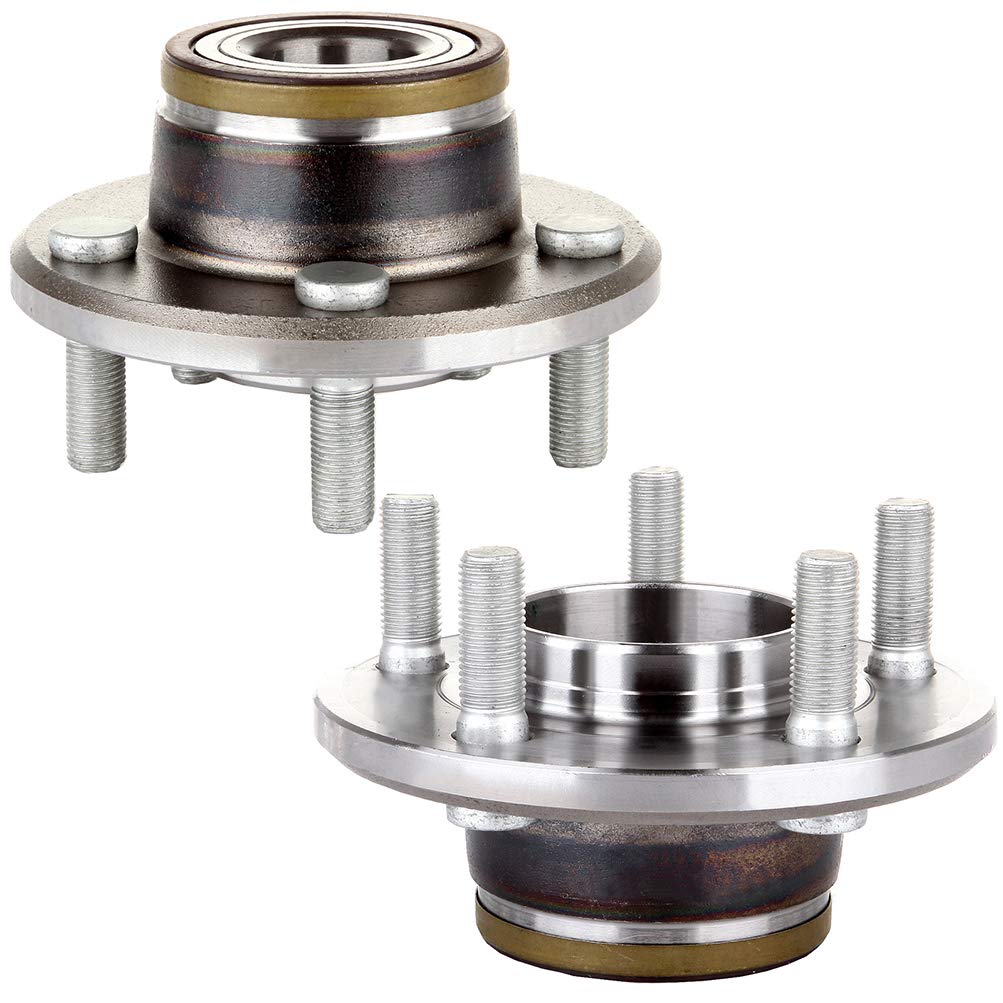 CCiyu 513224 Wheel Hub and Bearing Assembly Replacement for 2006-2014 Dodge Charger & 2005-2008 Dodge Magnum - ABS Compatible 5-Lug Wheel Hub (2-Pack) - Perfect for Smooth Ride & Enhanced Vehicle Safety