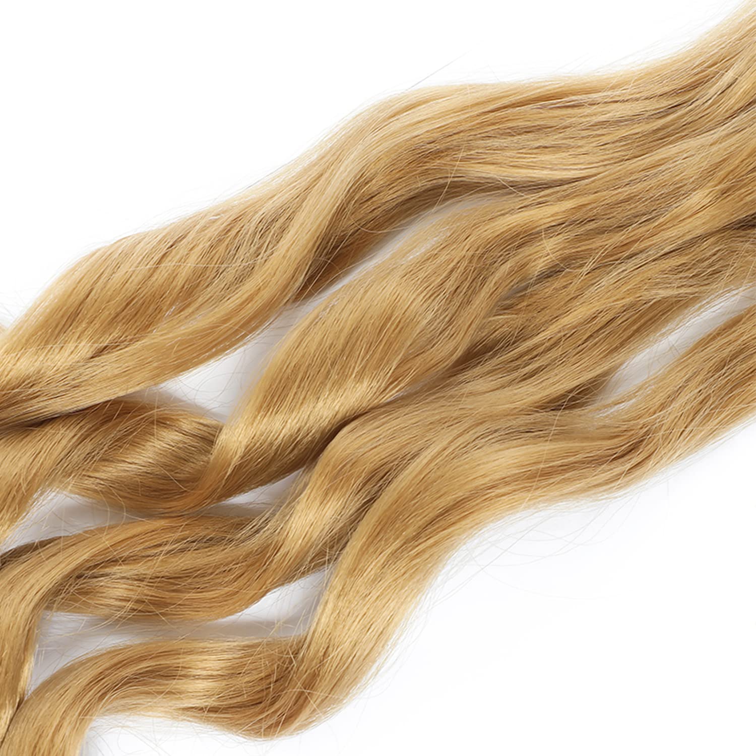 24 Inch French Curly Braiding Hair - Pre-Stretched Bouncy Synthetic Hair Extensions for Black Women | 2 Packs (27 Strands) | Perfect for Protective Styles, Box Braids & Boho Looks