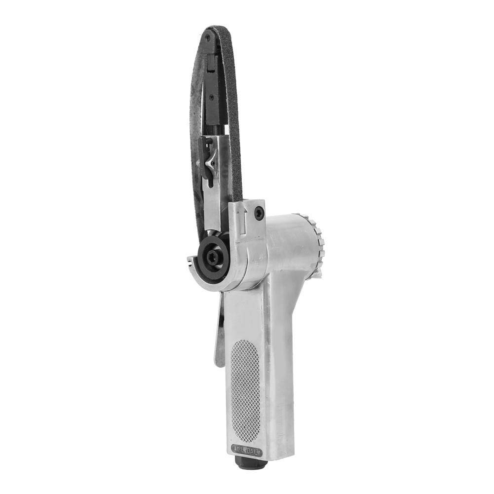 Industrial Pneumatic Air Belt Sander - 16000 RPM High-Speed Polishing Tool (10x330mm Belt) for Metal, Wood & Automotive Sanding - Perfect for Workshop, DIY & Professional Use