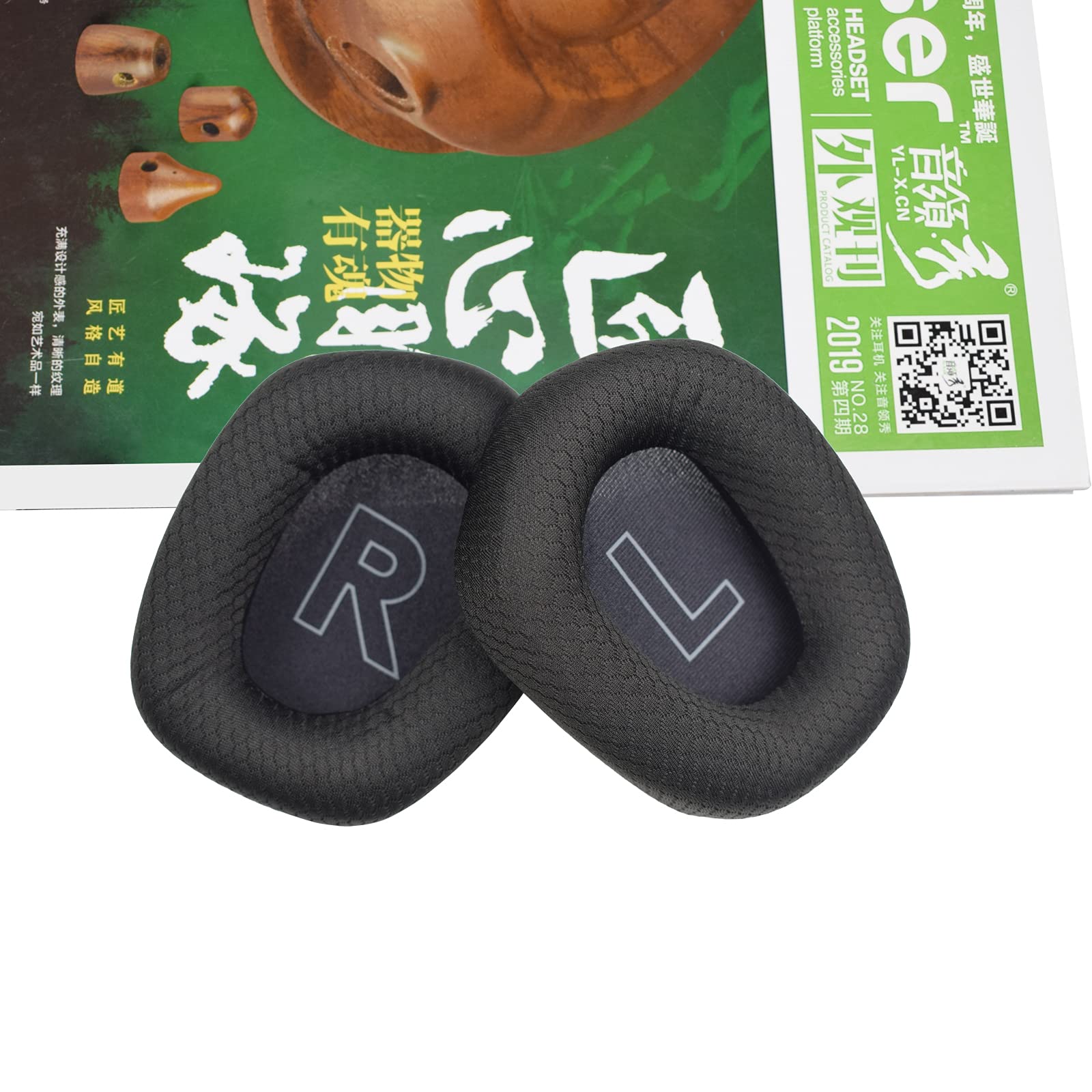 MOLGRIA Replacement Ear Pads Cushion for Logitech G733 Wireless Gaming Headset - Soft Fabric Earpads (Black) - Perfect for Long Gaming Sessions & Noise Isolation