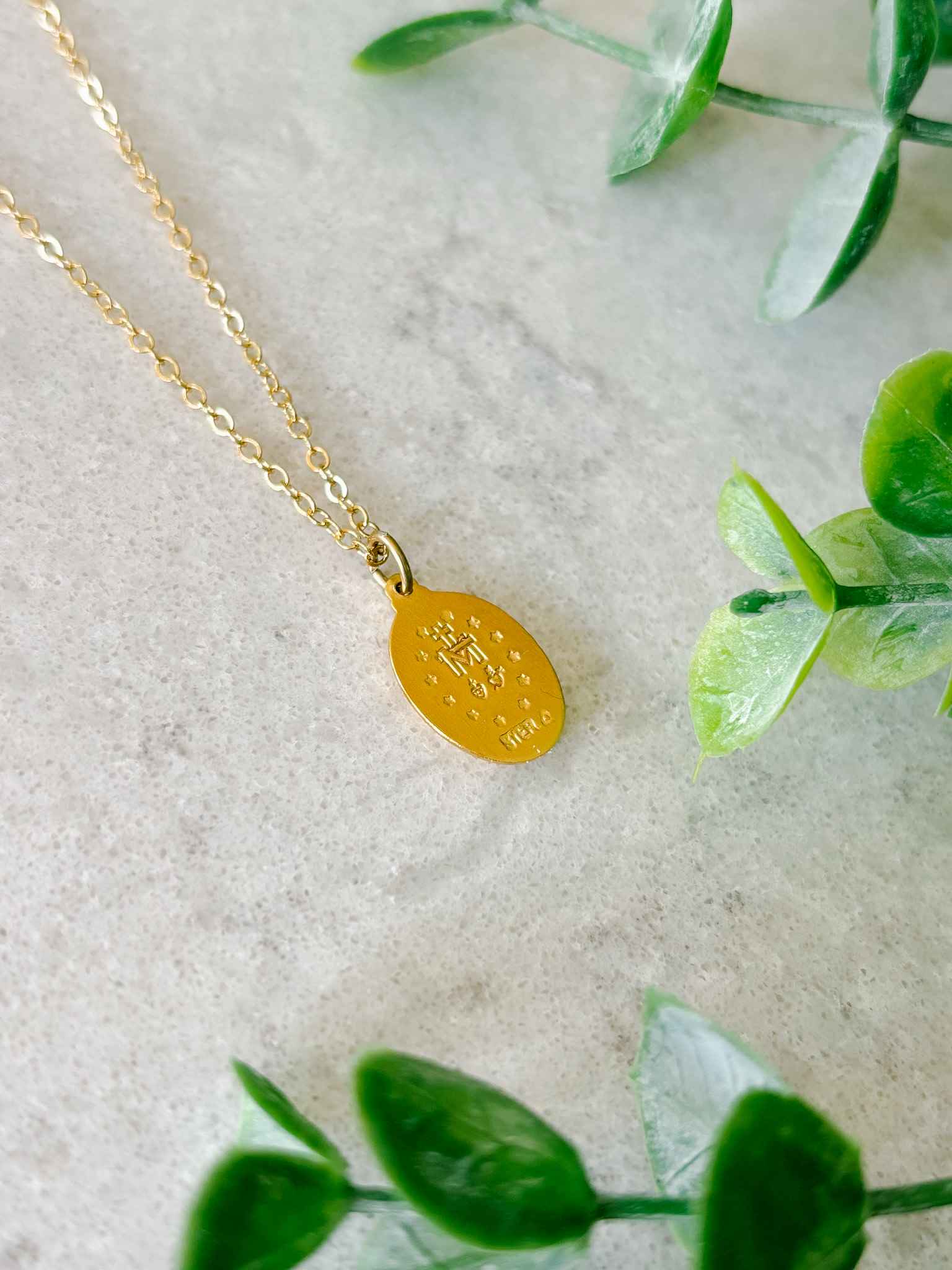 Petite Miraculous Medal Necklace - Religious Jewelry for Women - Perfect for Daily Wear, Gifts & Special Occasions