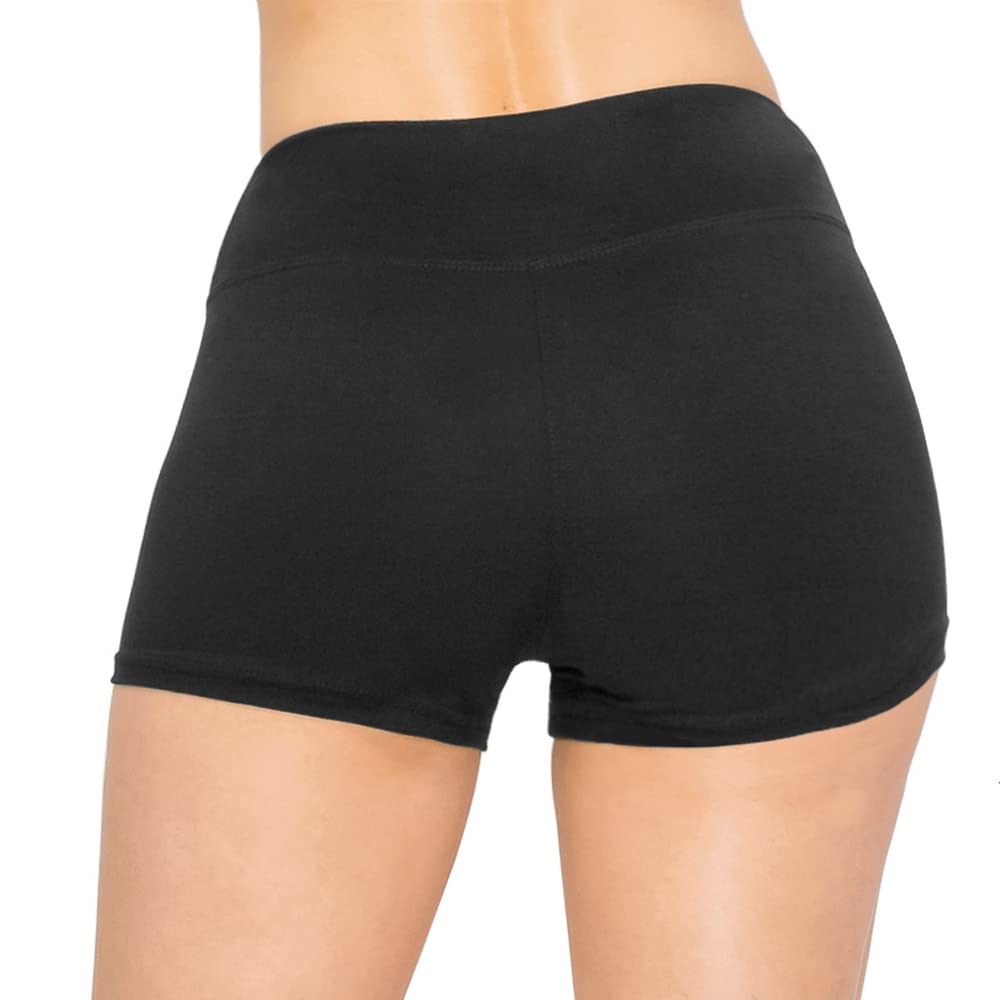 ALWAYS 3 Pack Yoga Shorts for Women - Super Soft Stretchy Workout Shorts | Perfect for Yoga, Gym, Running & Lounge Wear