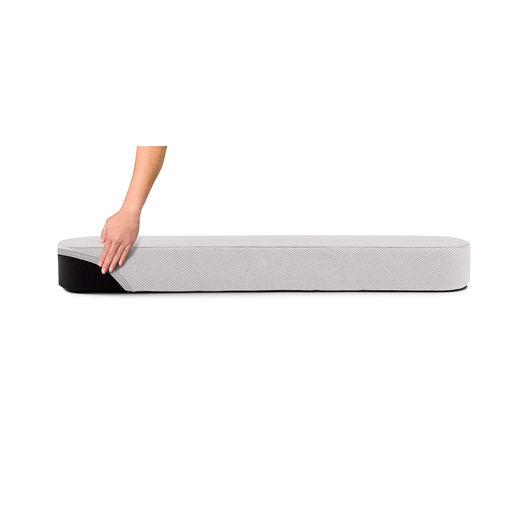 Sonos Beam Speaker Cover - Smoke White Protective Accessory for Home Theater & Sound System | Durable & Stylish Design for Living Room, Bedroom & Office Use