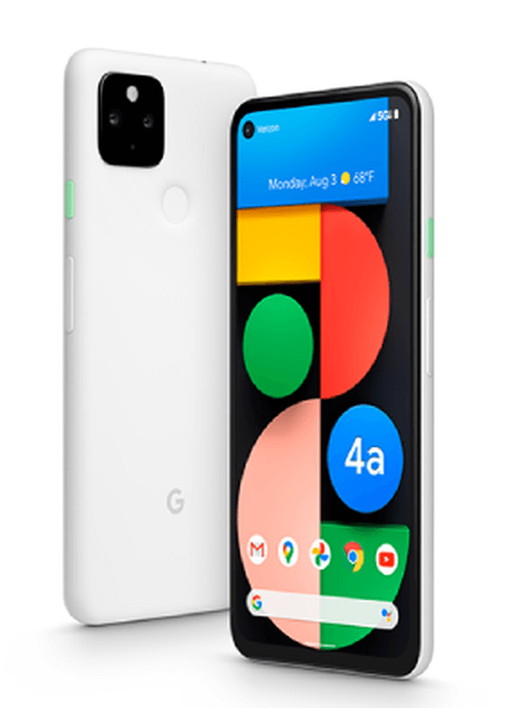 Google Pixel 4a 5G Unlocked Smartphone - 128GB Storage, 5G Connectivity, Great Camera - Perfect for Travel Photography & Social Media Sharing