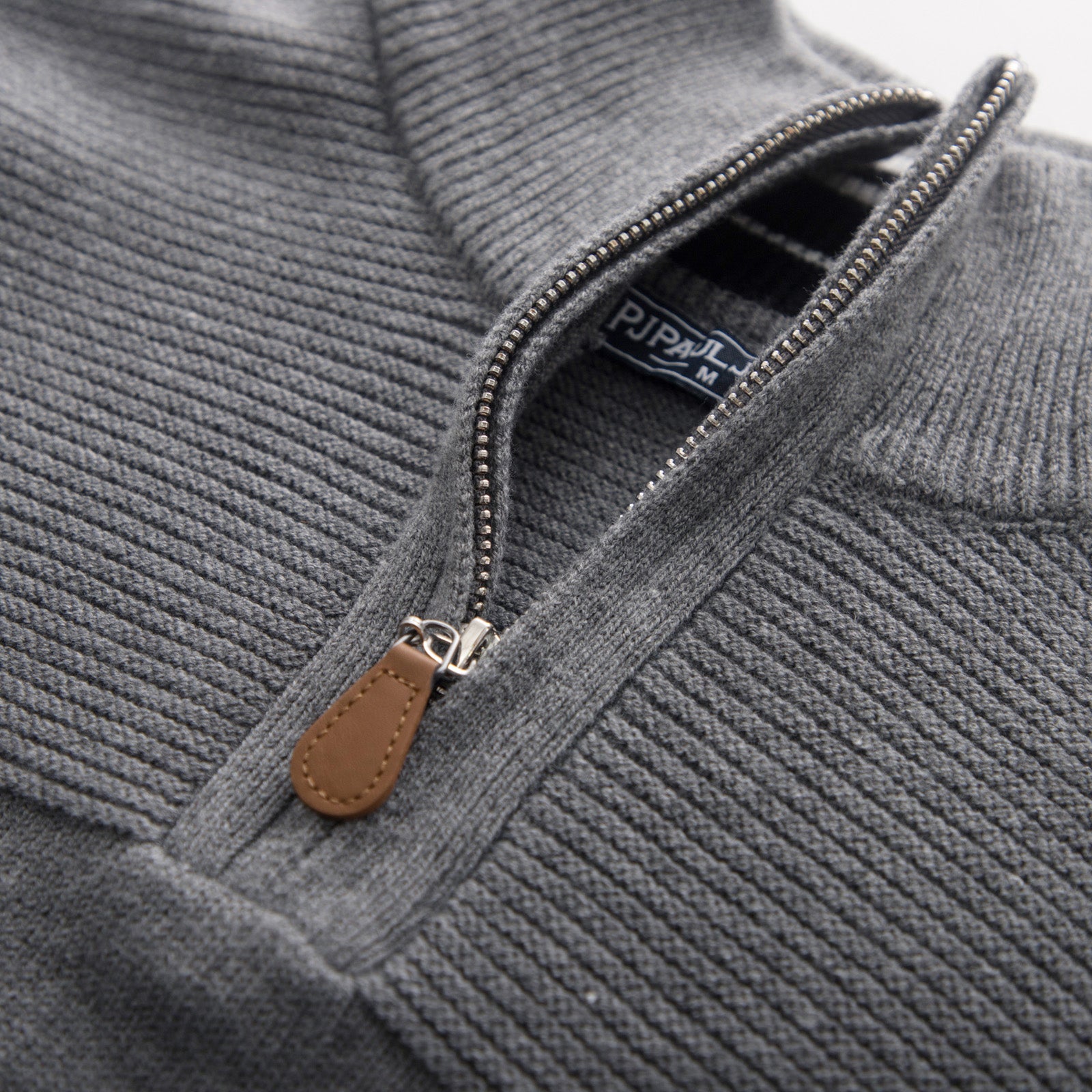 Men's Slim Fit Quarter Zip Sweater - Mock Neck Casual Pullover for Work & Outdoor Activities
