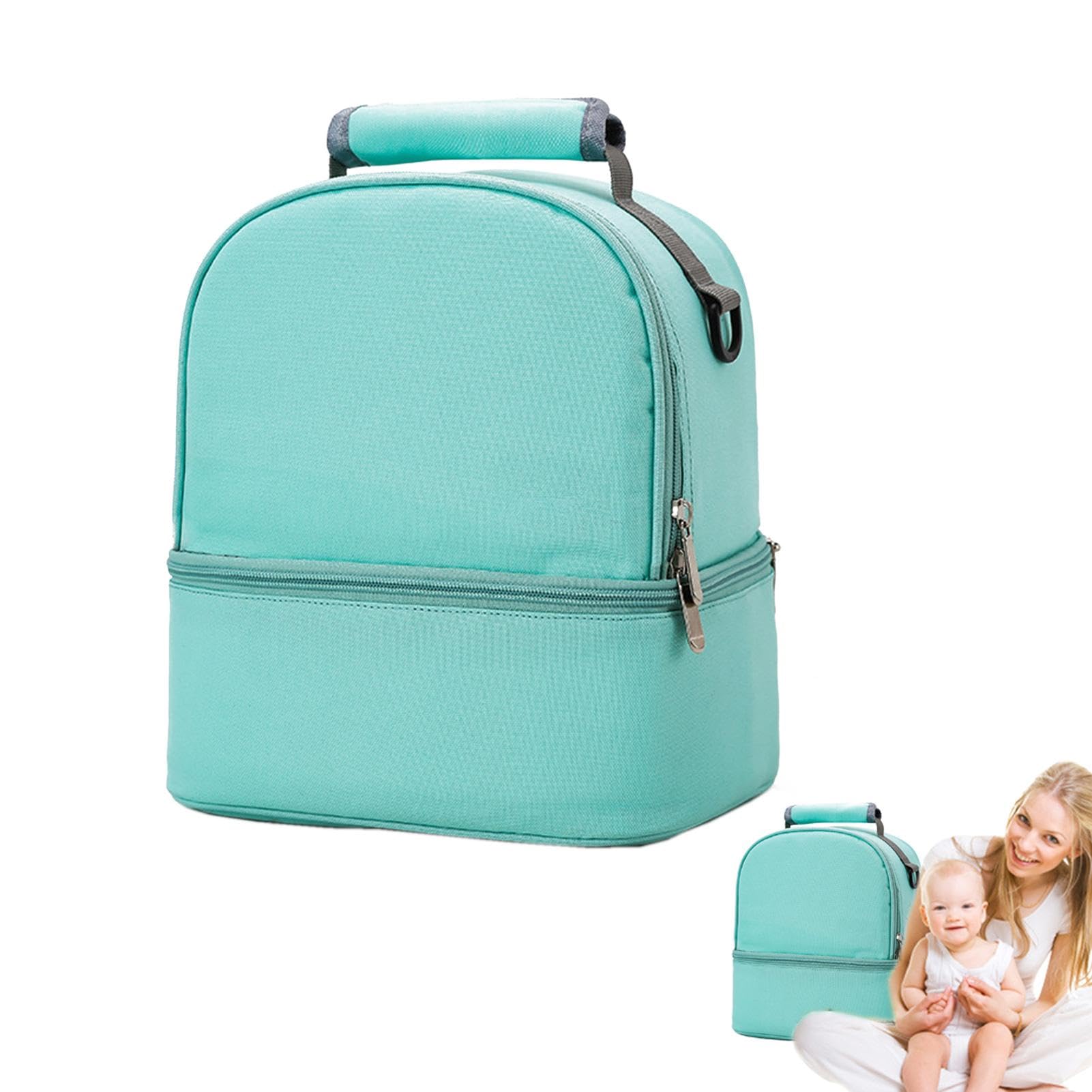 **Large Diaper Backpack for Women - Waterproof Travel Baby Bag with Insulated Pockets | Perfect for Moms, Daycare, Airplane & Outdoor Adventures**
