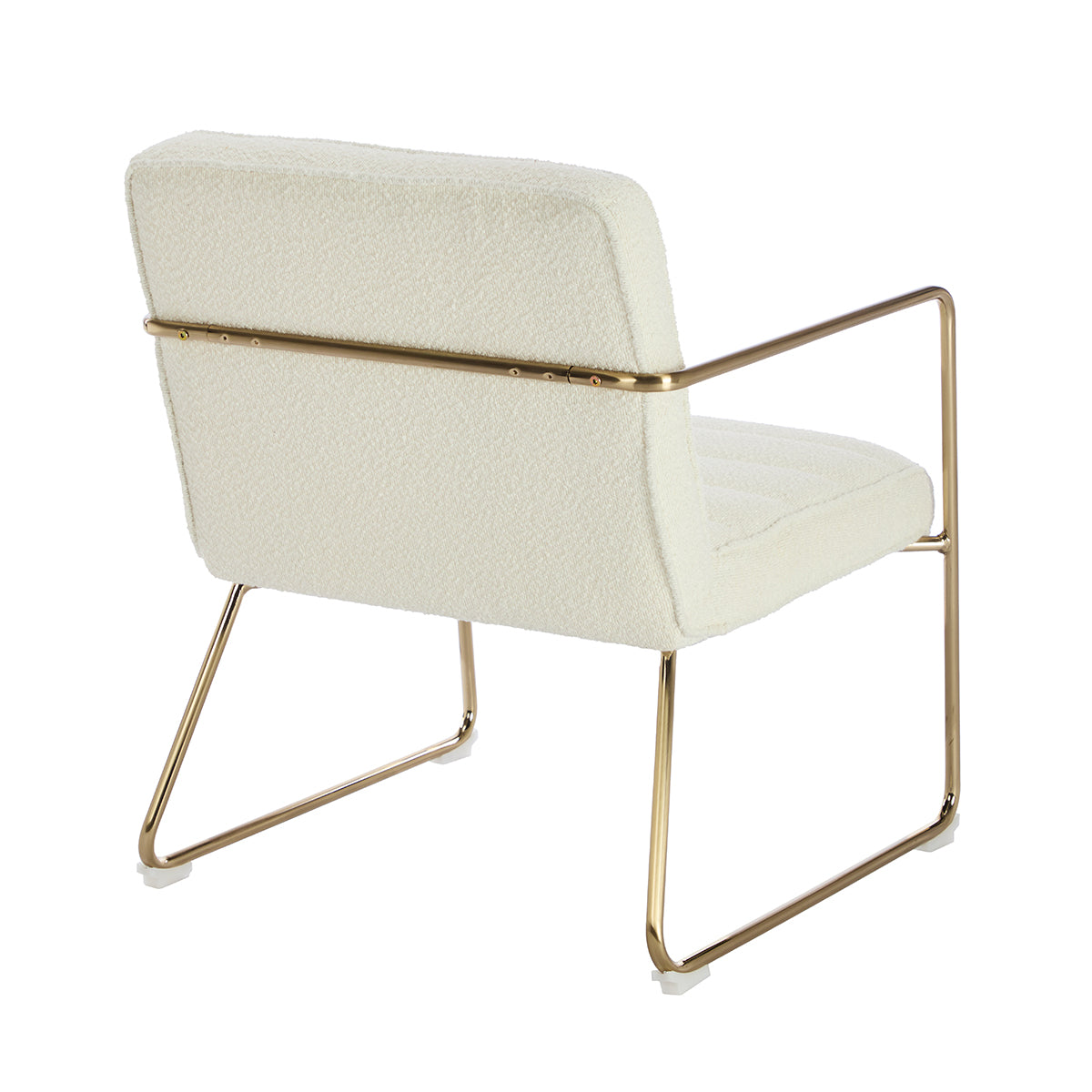 Felix Boucle Armchair - Modern Upholstered Accent Chair for Living Room, Bedroom, or Office - Cozy & Stylish Home Decor
