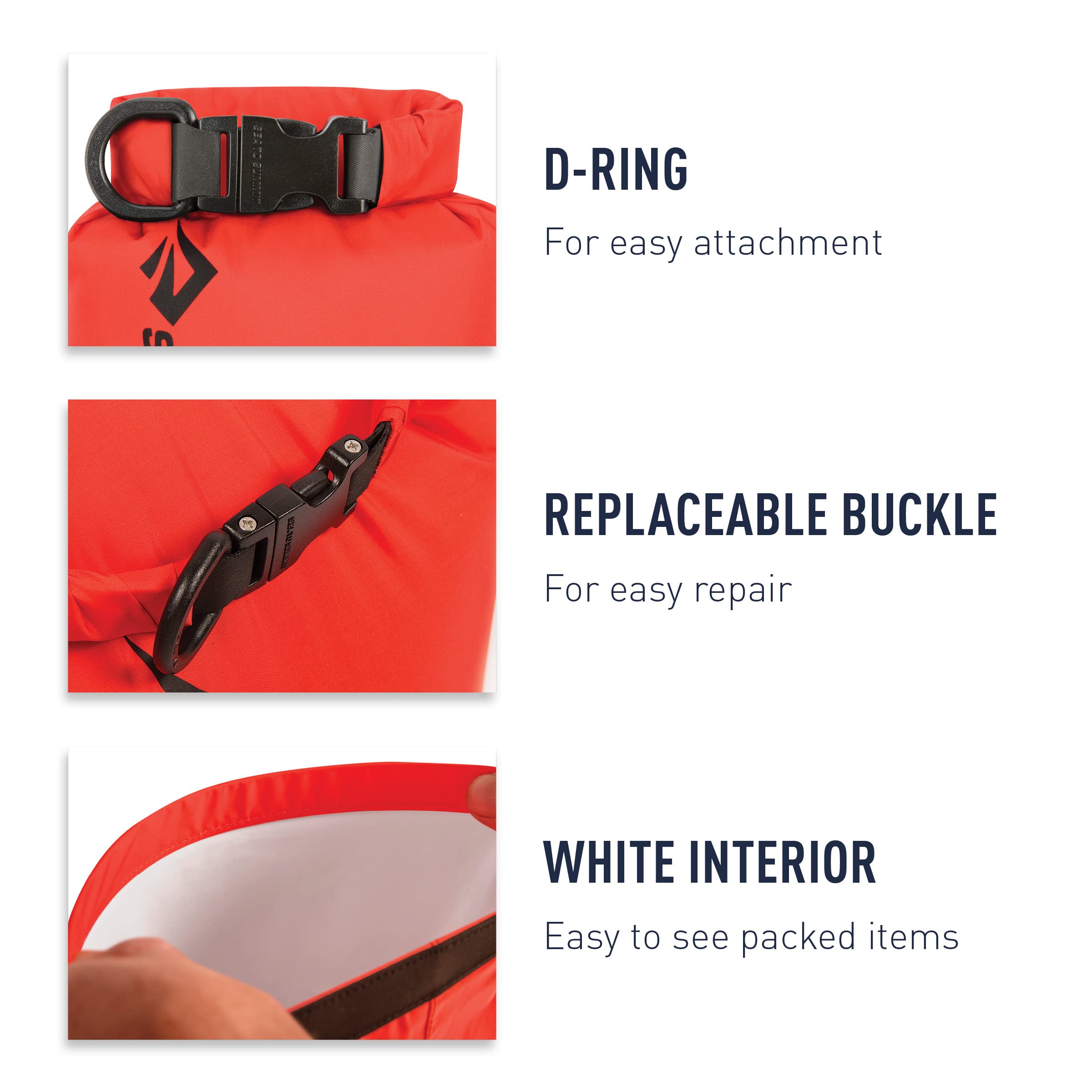 Sea to Summit Lightweight Dry Sack - Waterproof & Durable All-Purpose Dry Bag for Camping, Hiking, Kayaking & Outdoor Adventures