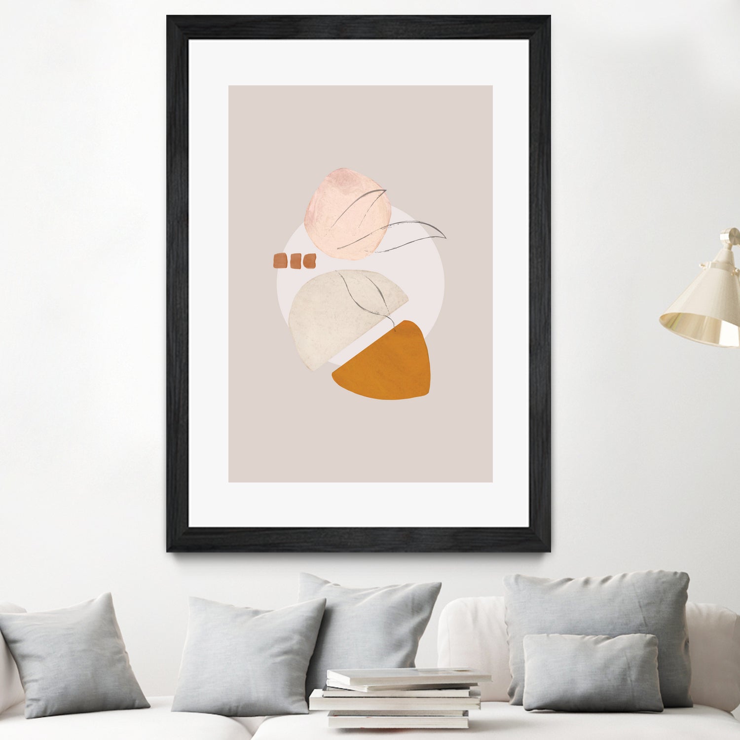 Abstract Study 010 - Modern Art Wall Decor for Living Room, Bedroom & Office | Unique Canvas Painting for Home & Office Decor