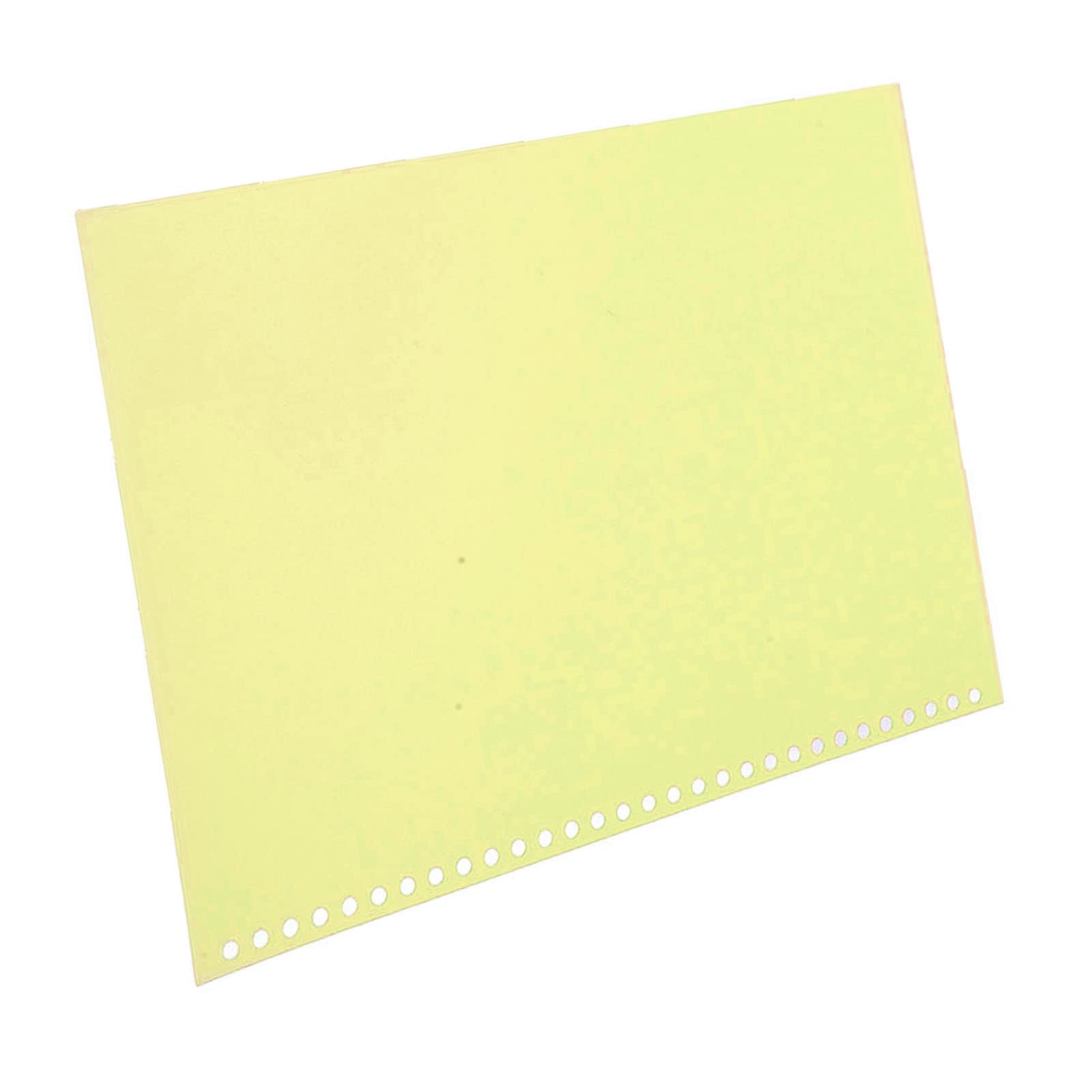Premium Kadimendium Frosted Clear Paper Protectors for Reports - Acid-Free, Durable & Reusable (Yellow) - Ideal for School, Office & Presentation Documents