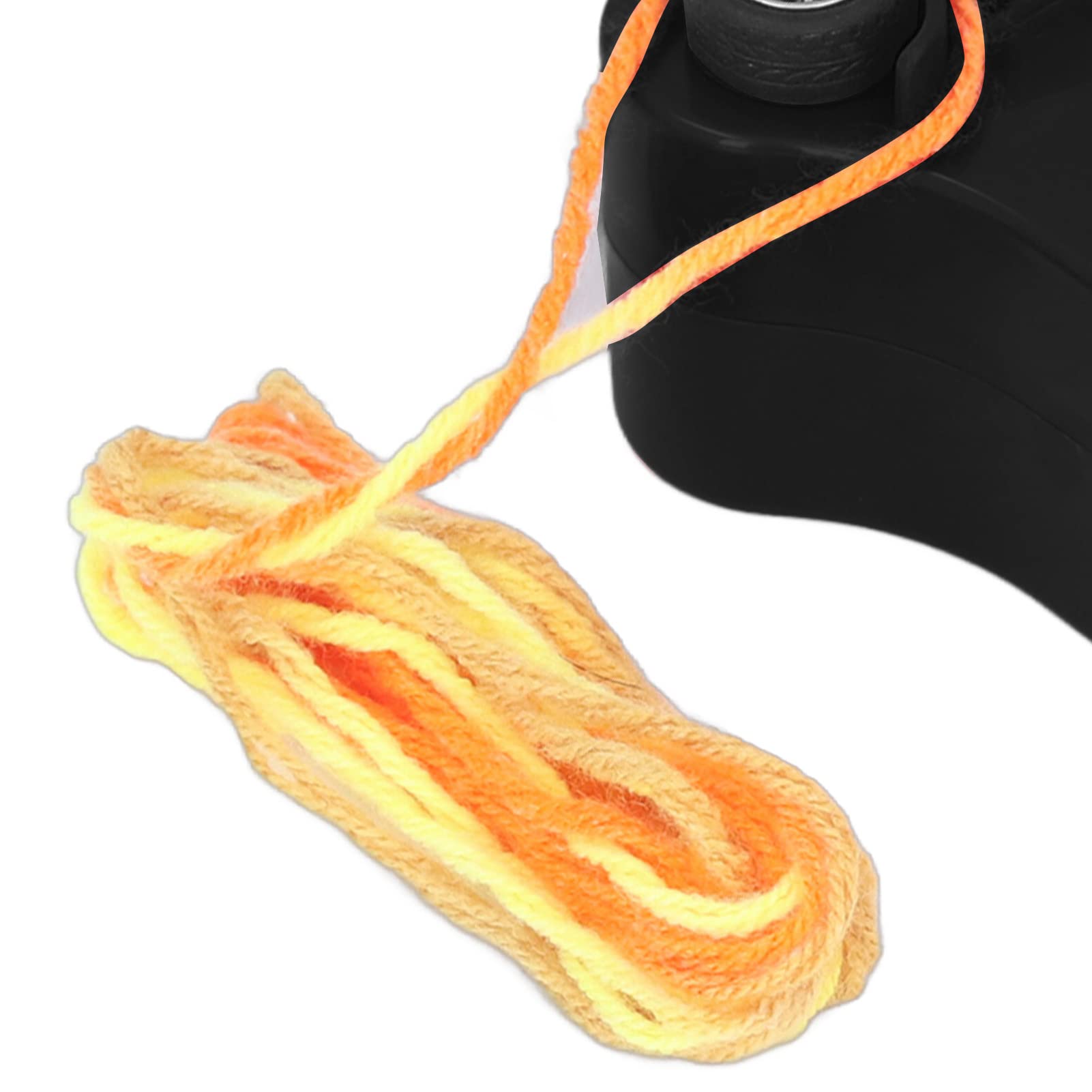Electric Rope Launcher Toy for Cats - Zipstring Launcher with Durable Rope - Fun Interactive Outdoor Cat Toy (Black) - Perfect for Indoor Play, Backyard Exercise & Pet Entertainment