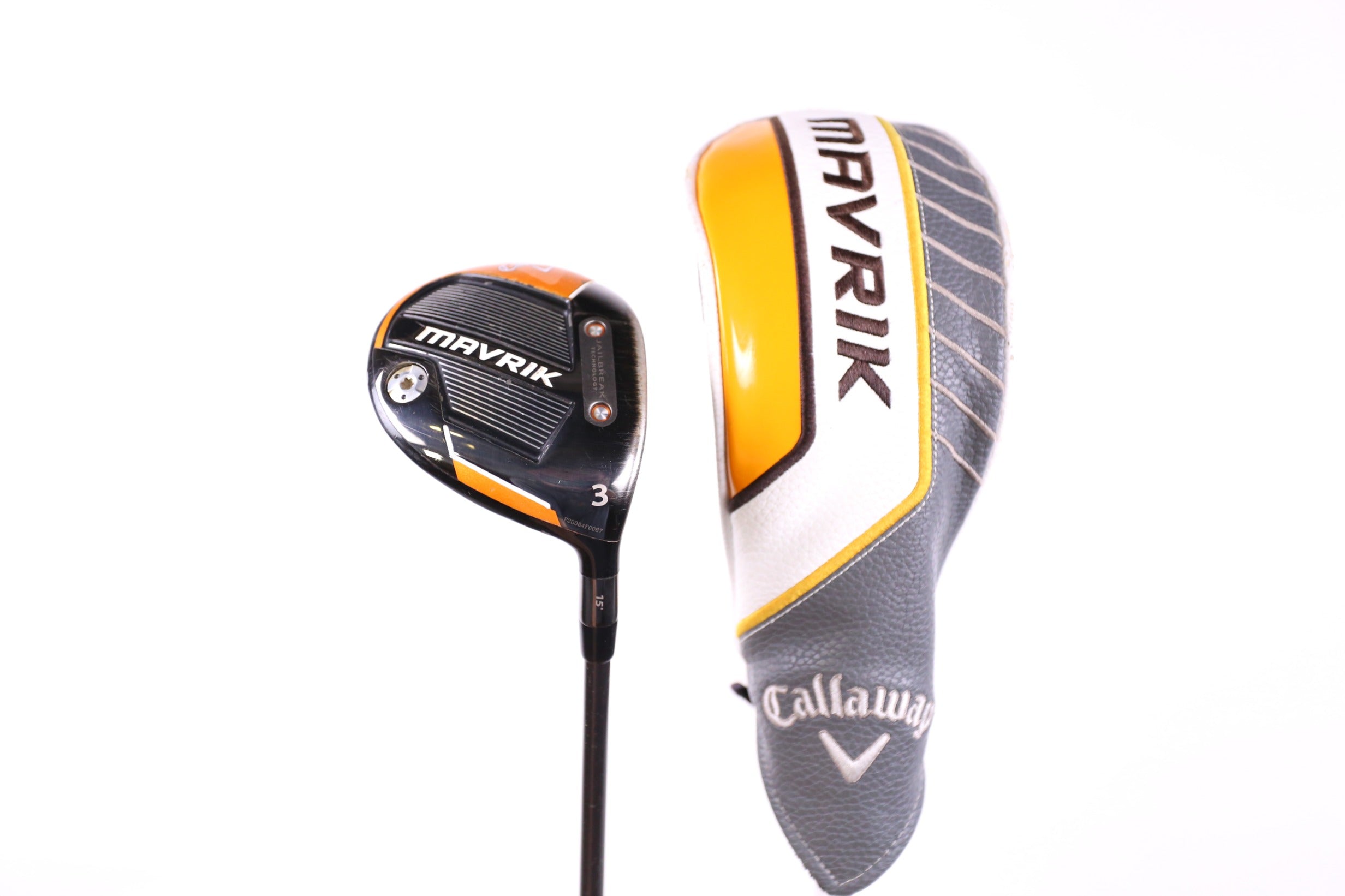 Used Callaway Mavrik 3 Wood Golf Club - Right Handed 15° Stiff Flex Driver for Men - Perfect for Fairway Shots & Long Drives