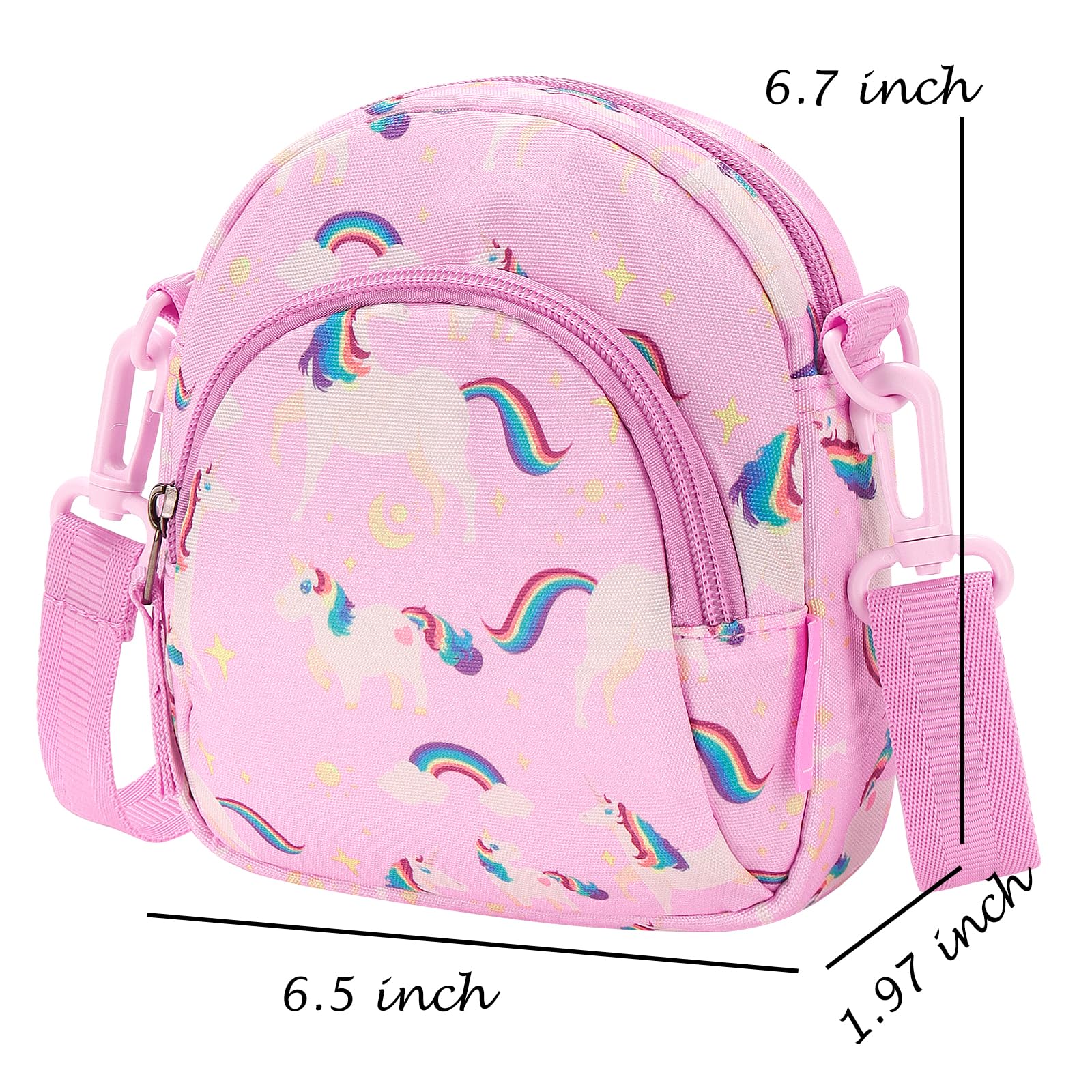 Choco Mocha Crossbody Purse for Girls Ages 2-8 | Cute Kids Shoulder Bag for Toddlers & Little Girls | Perfect for School, Birthday Gifts & Daily Outings
